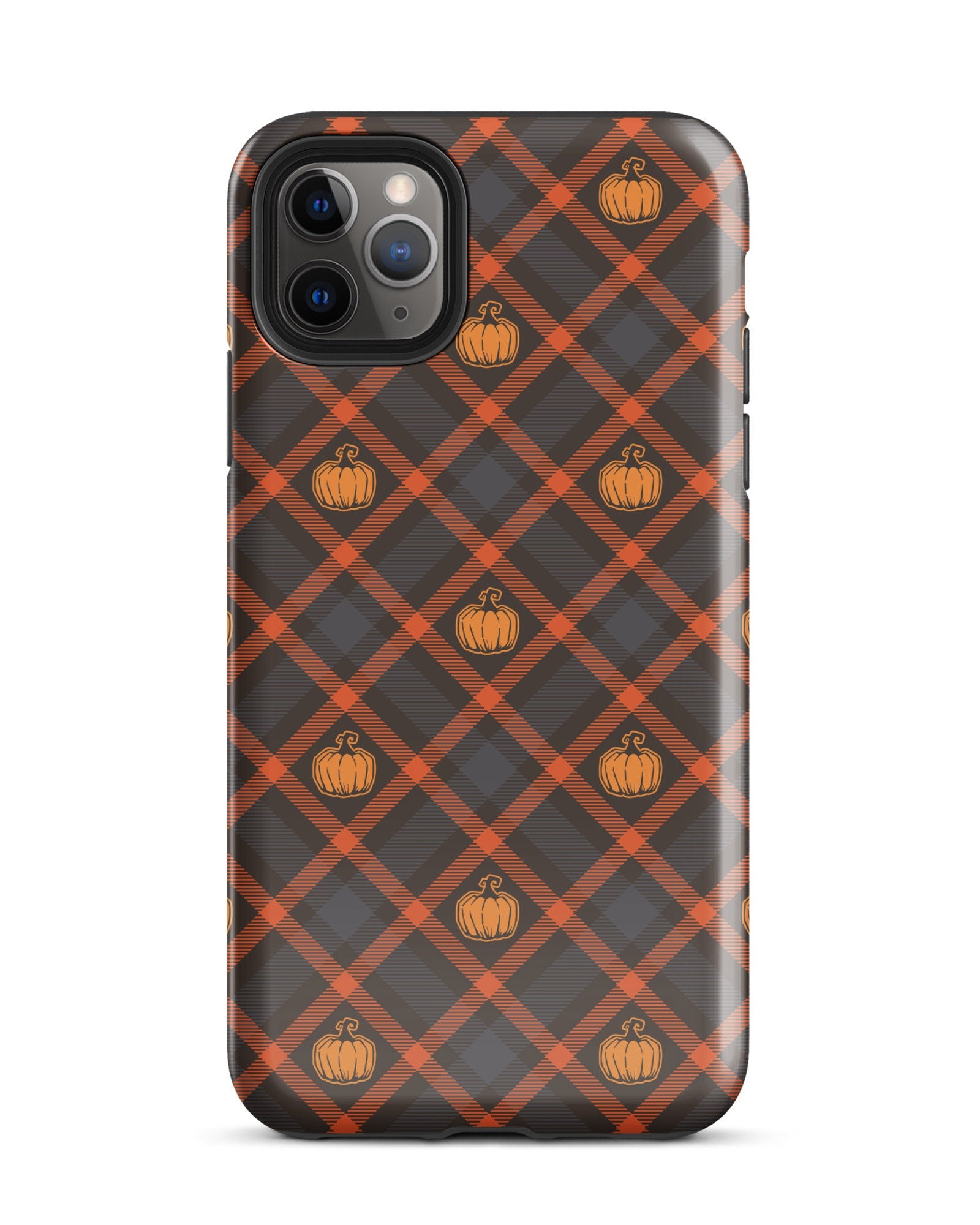 Pumpkin Plaid Cabin Case for iPhone®