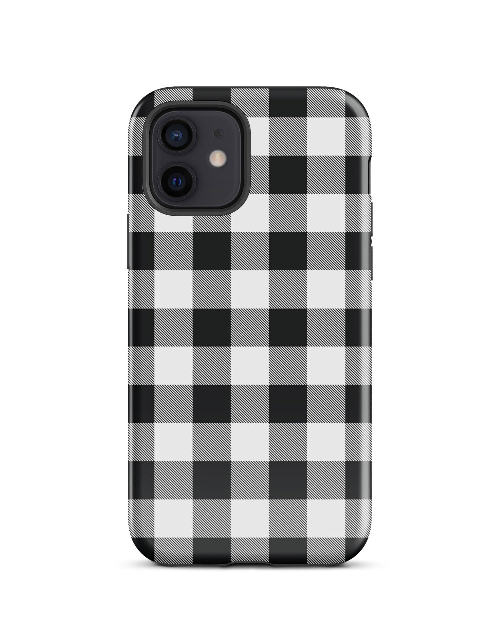 Black and White Buffalo Check Cabin Case for iPhone®