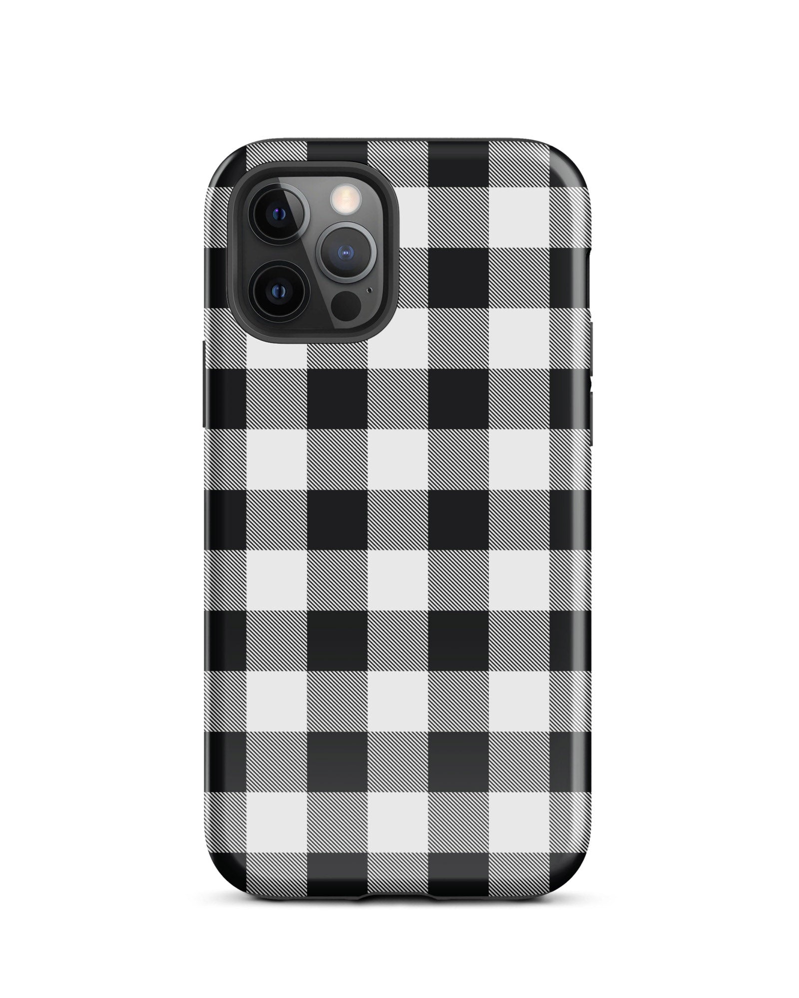 Black and White Buffalo Check Cabin Case for iPhone®