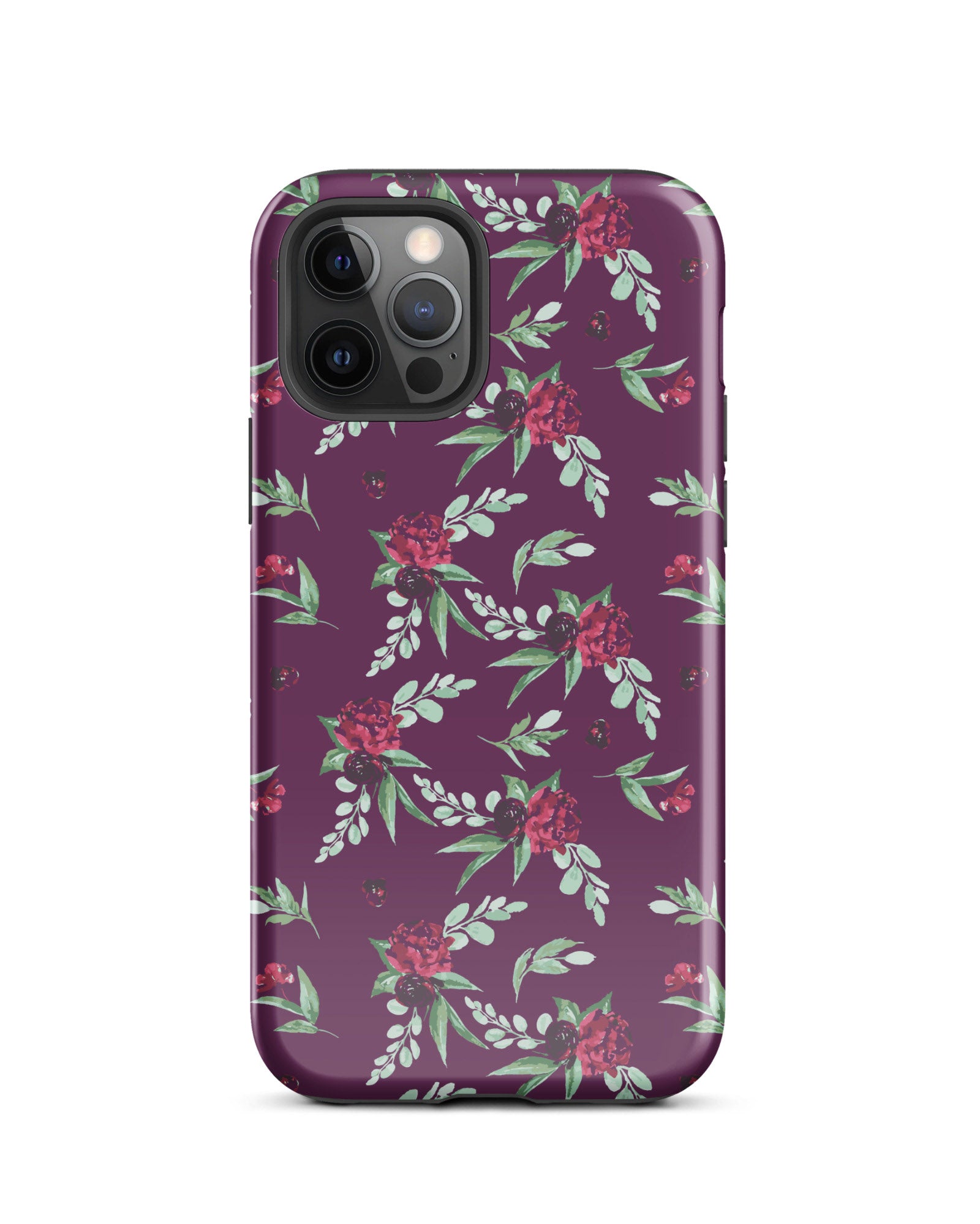 Cranberry Floral Cabin Case for iPhone®