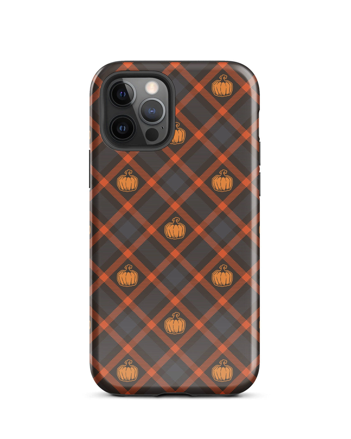 Pumpkin Plaid Cabin Case for iPhone®