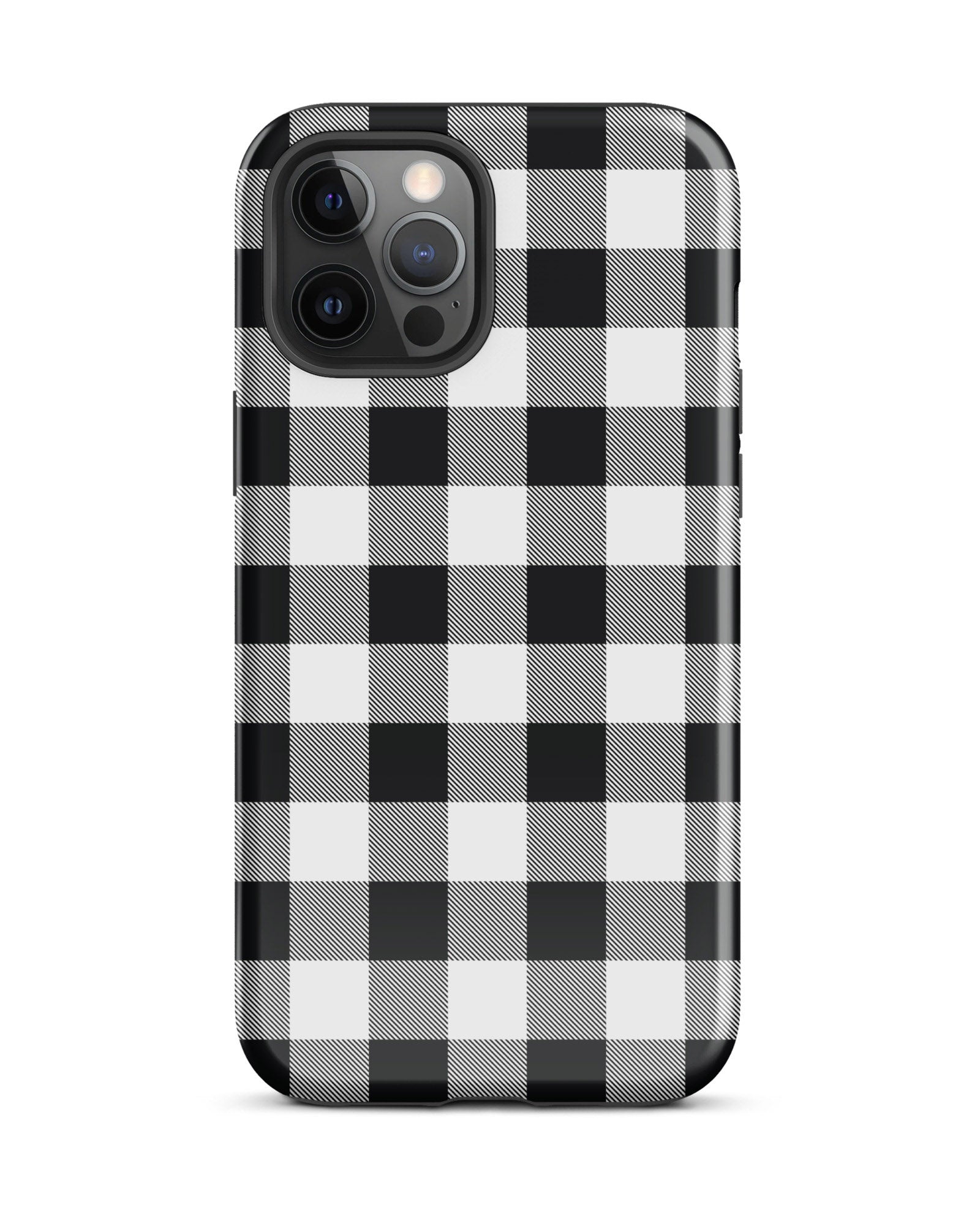 Black and White Buffalo Check Cabin Case for iPhone®