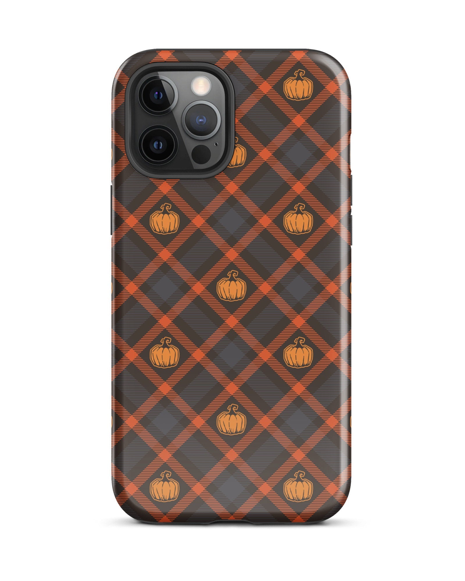 Pumpkin Plaid Cabin Case for iPhone®