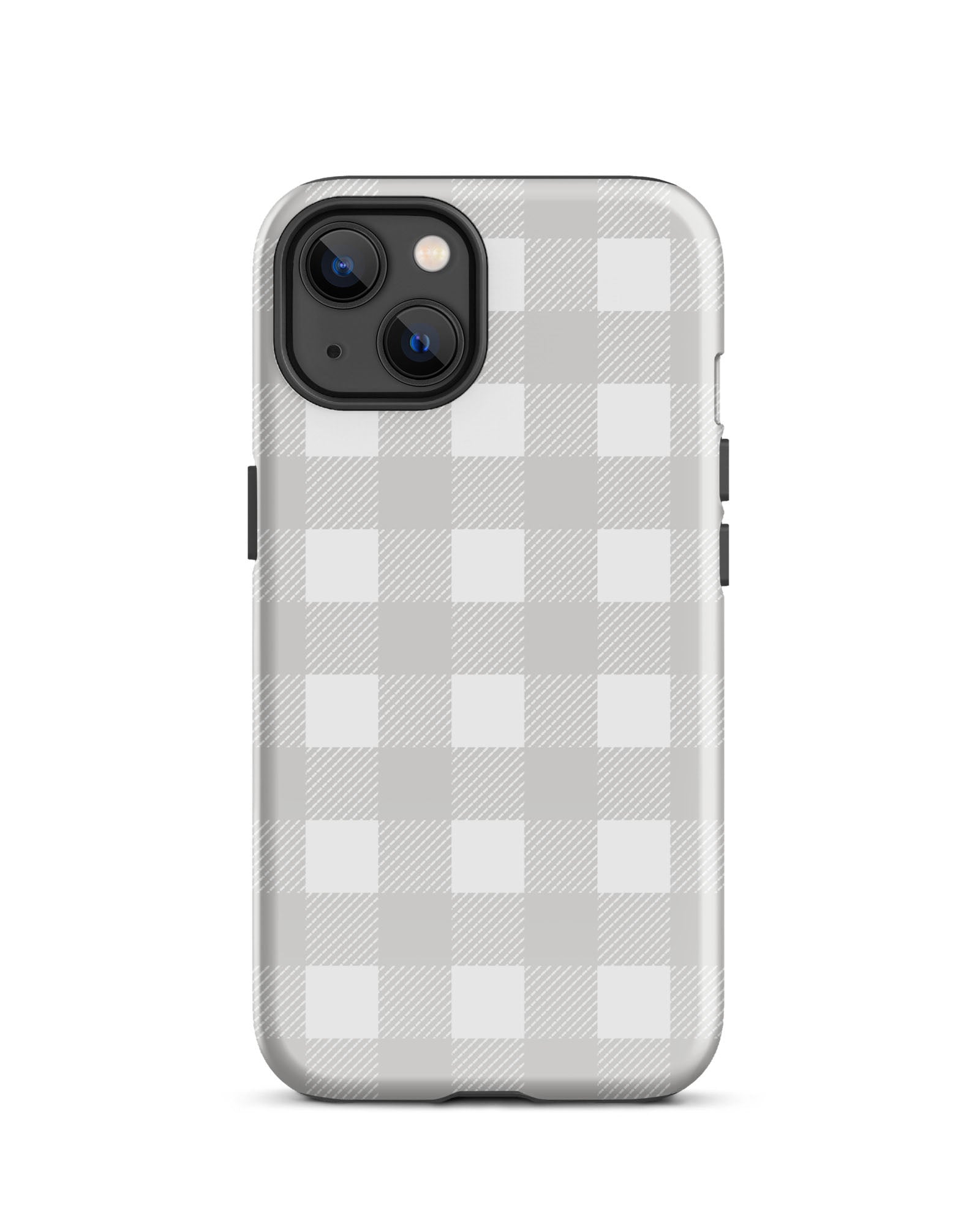 Smoky Gray Check Cabin Case for iPhone®