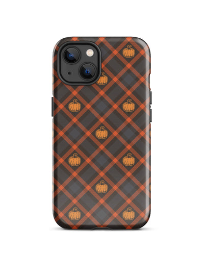 Pumpkin Plaid Cabin Case for iPhone®