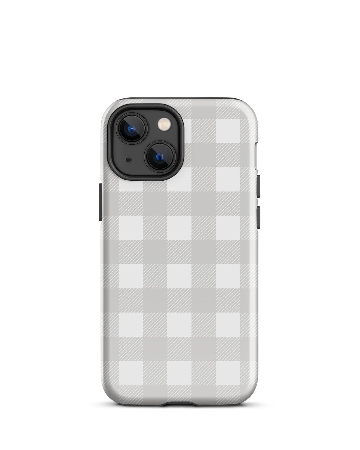 Smoky Gray Check Cabin Case for iPhone®