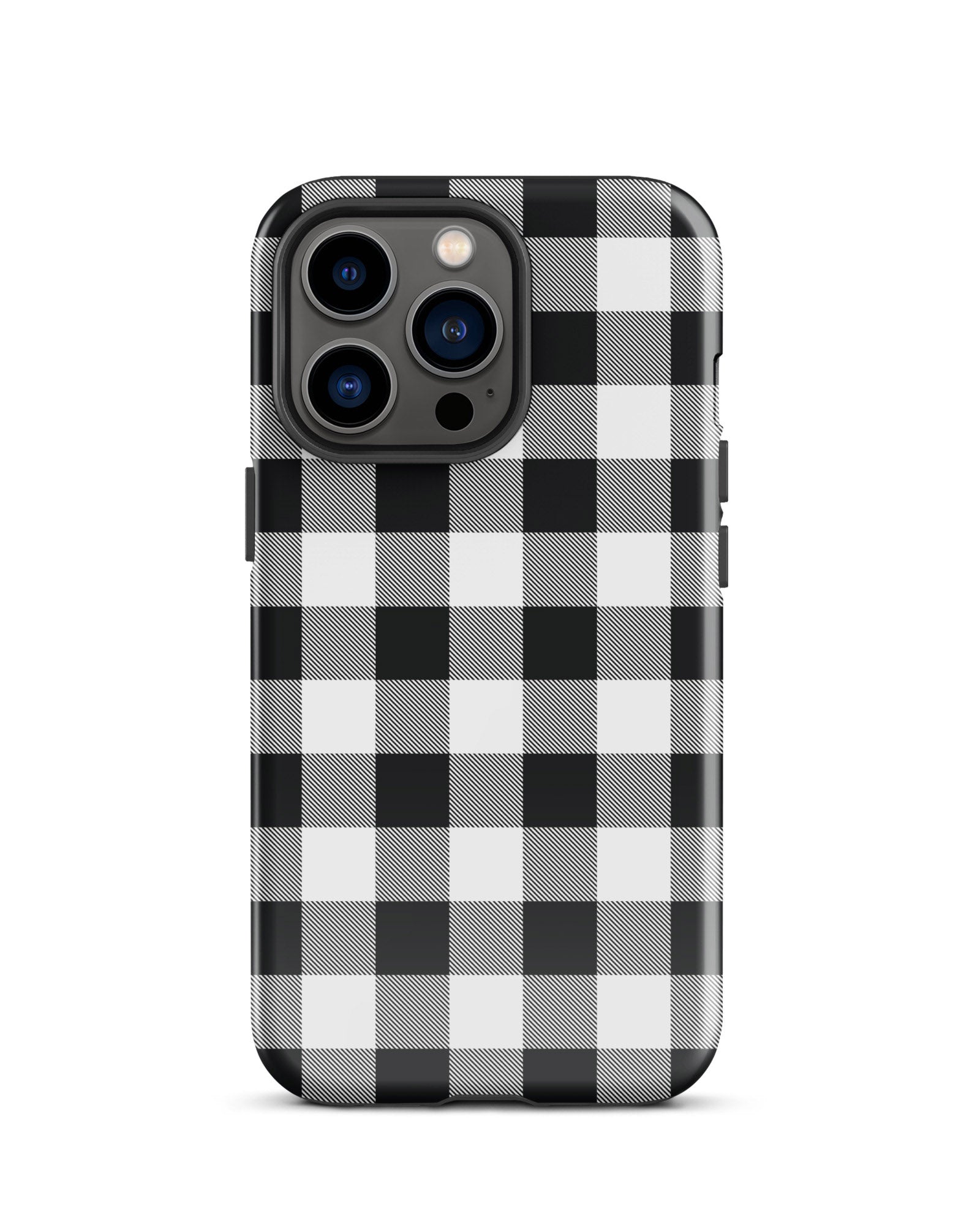 Black and White Buffalo Check Cabin Case for iPhone®