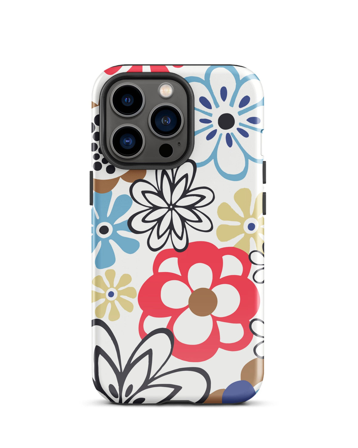Abstract Floral Cabin Case for iPhone®