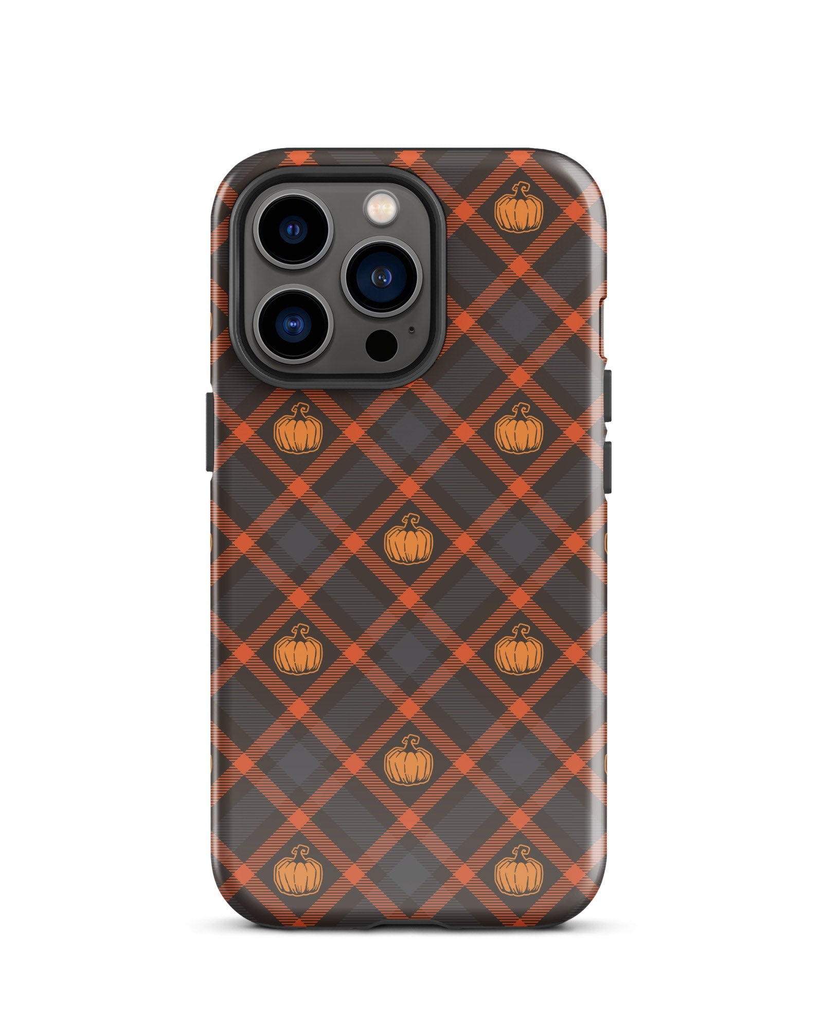 Pumpkin Plaid Cabin Case for iPhone®