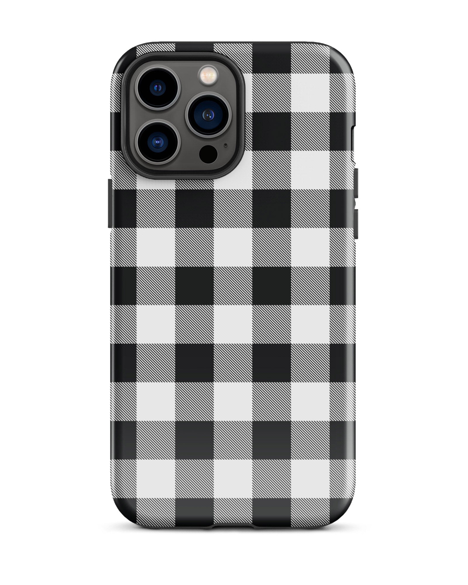 Black and White Buffalo Check Cabin Case for iPhone®