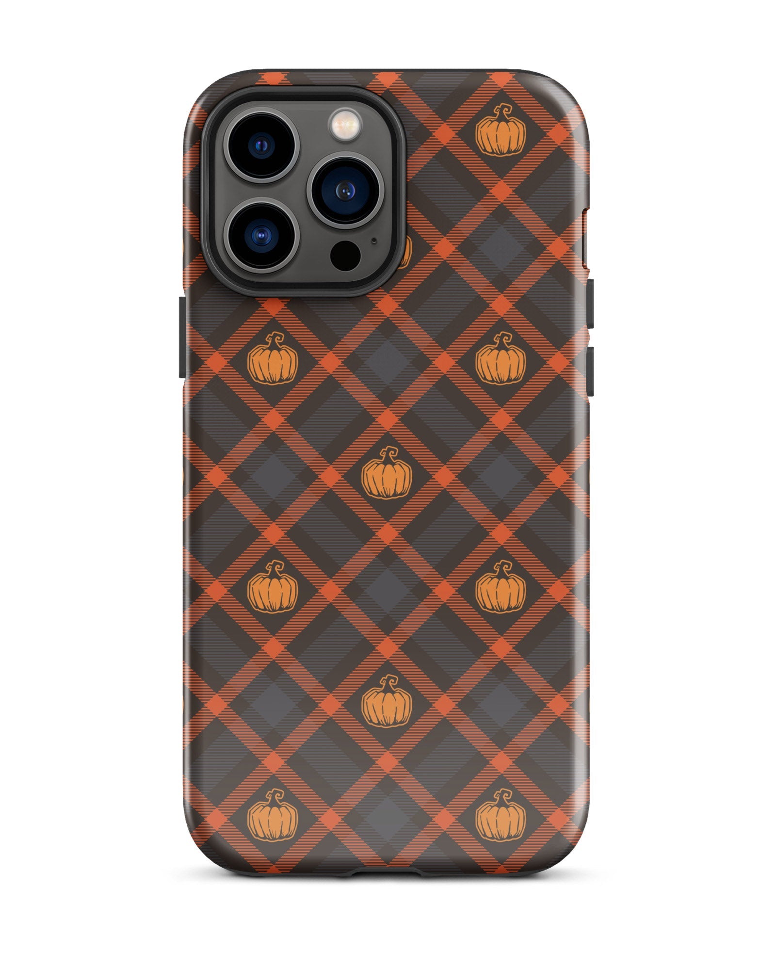 Pumpkin Plaid Cabin Case for iPhone®