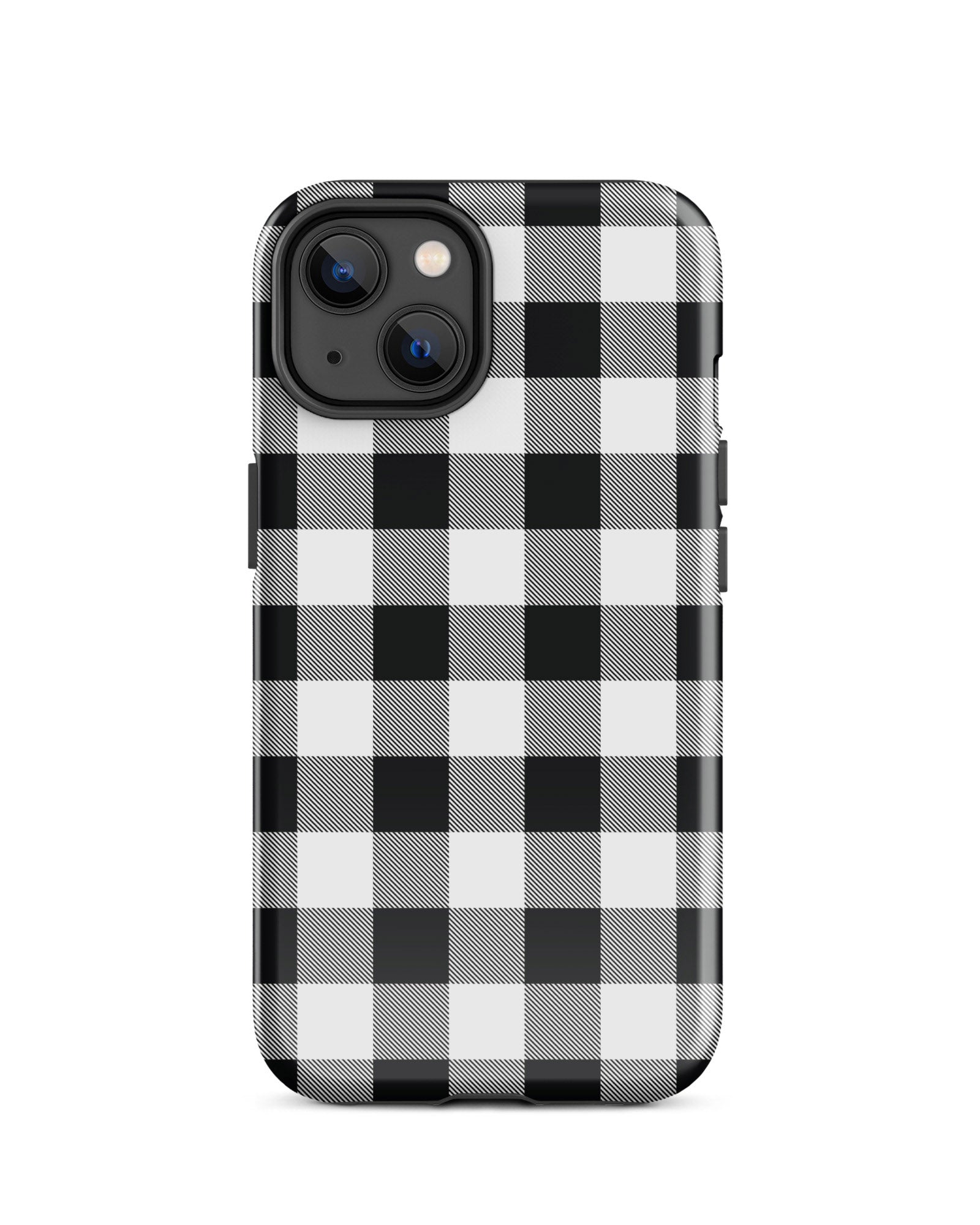 Black and White Buffalo Check Cabin Case for iPhone®