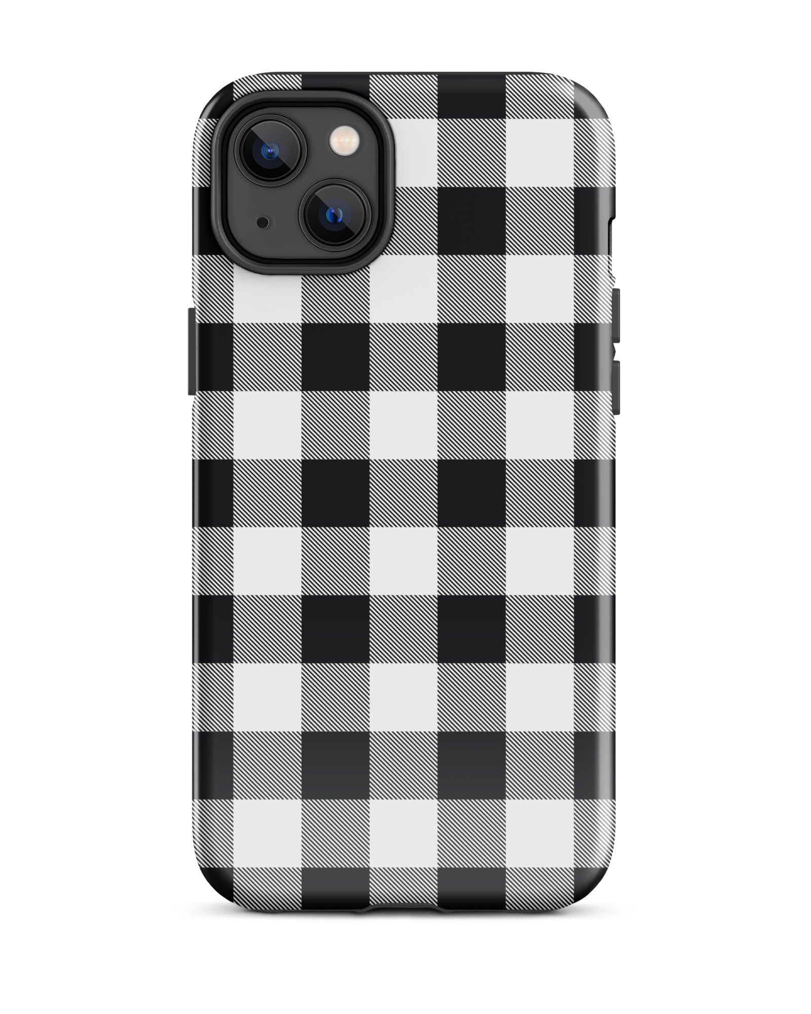 Black and White Buffalo Check Cabin Case for iPhone®