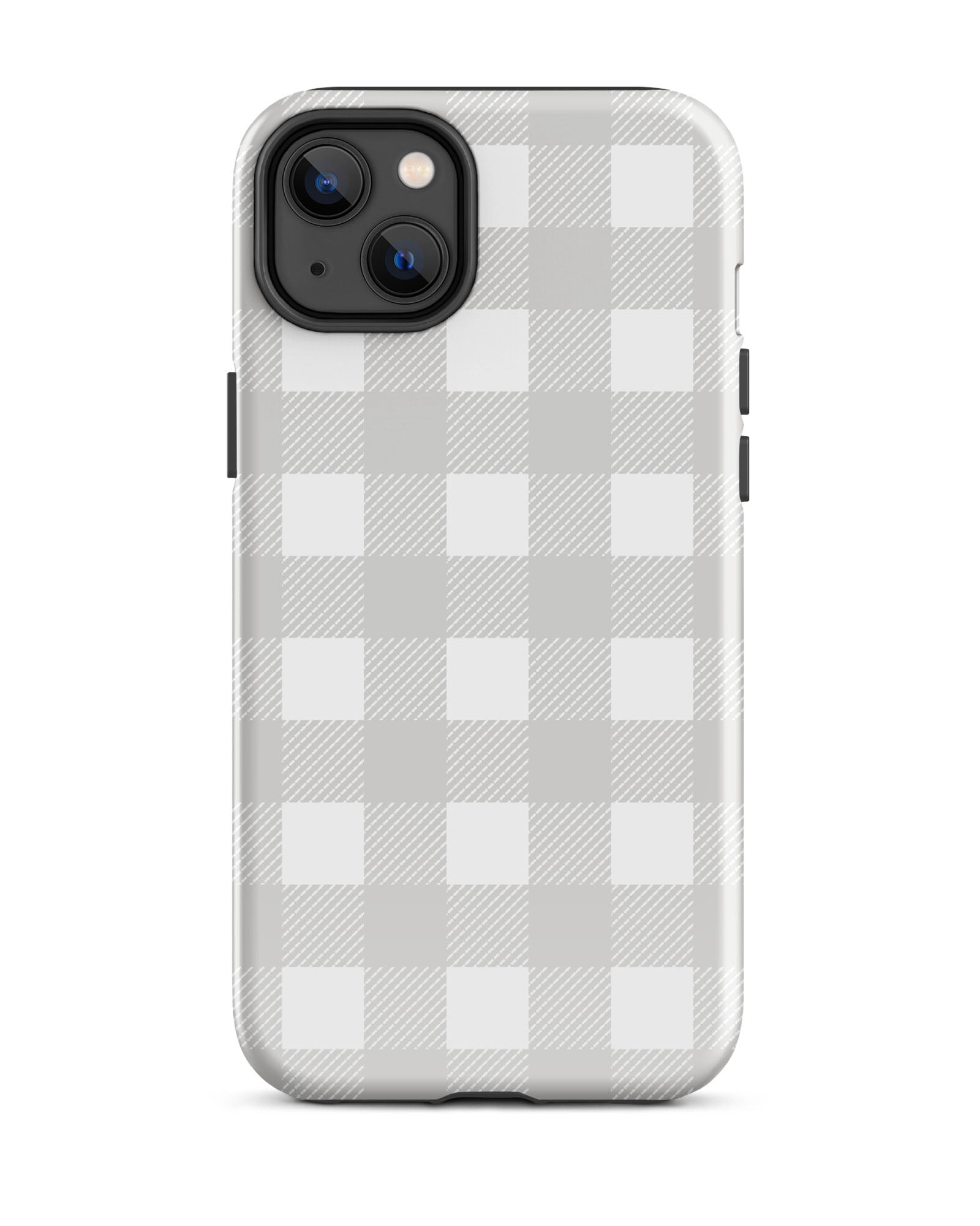 Smoky Gray Check Cabin Case for iPhone®