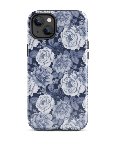 Denim Floral Cabin Case for iPhone®