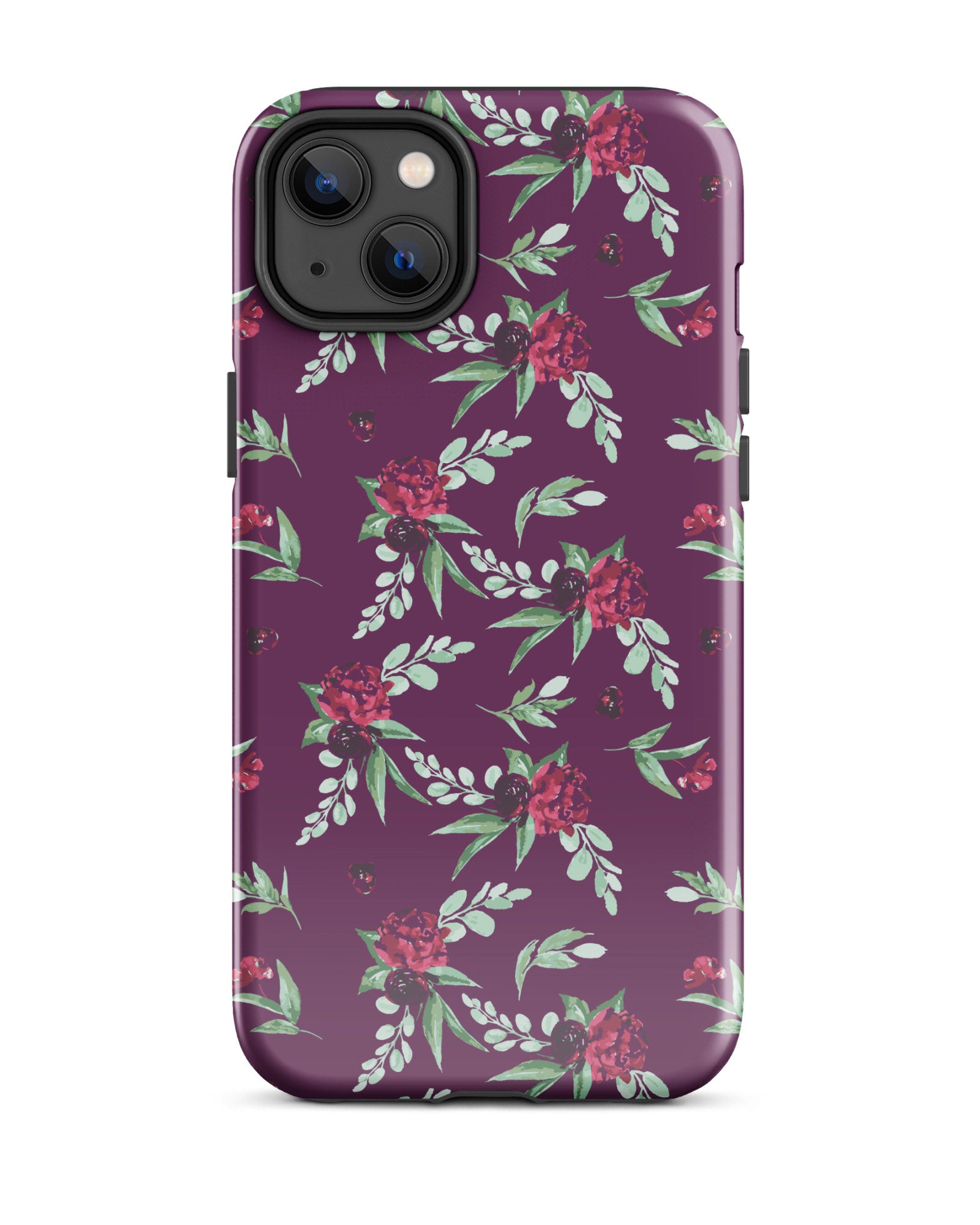 Cranberry Floral Cabin Case for iPhone®