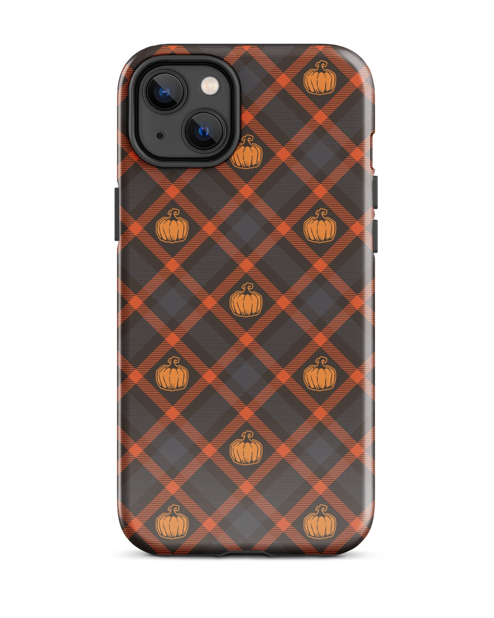 Pumpkin Plaid Cabin Case for iPhone®