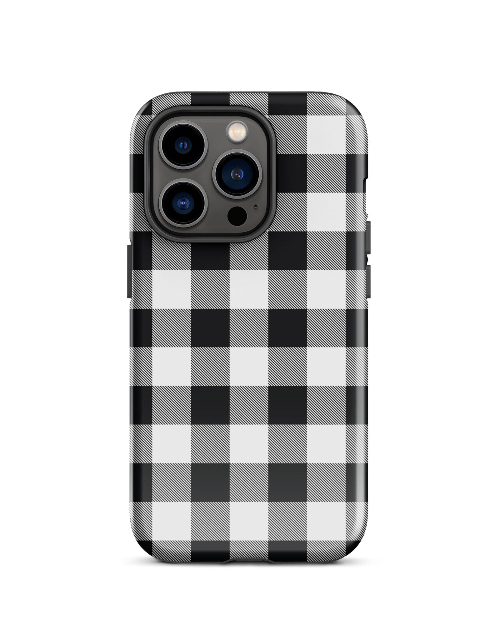 Black and White Buffalo Check Cabin Case for iPhone®