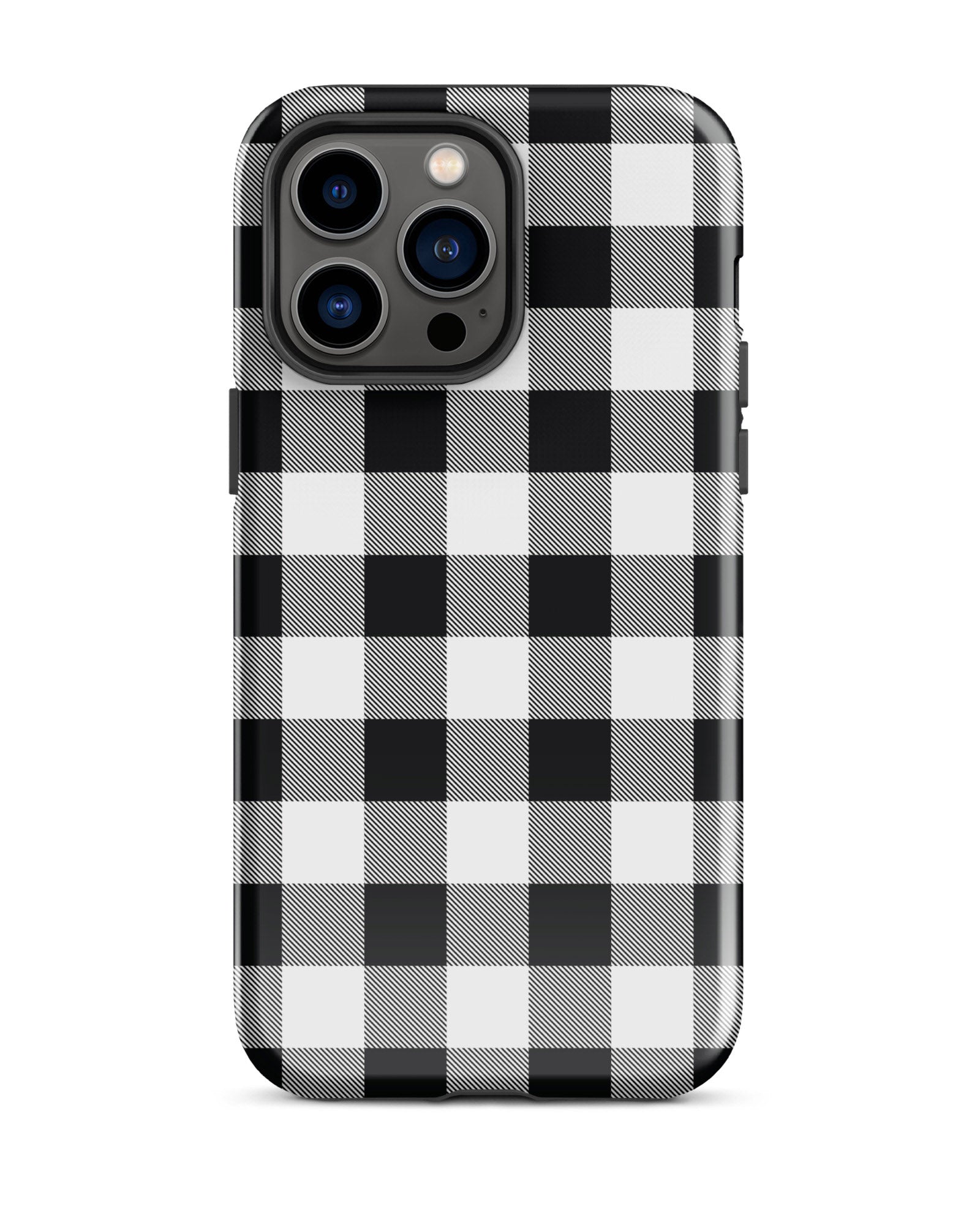 Black and White Buffalo Check Cabin Case for iPhone®