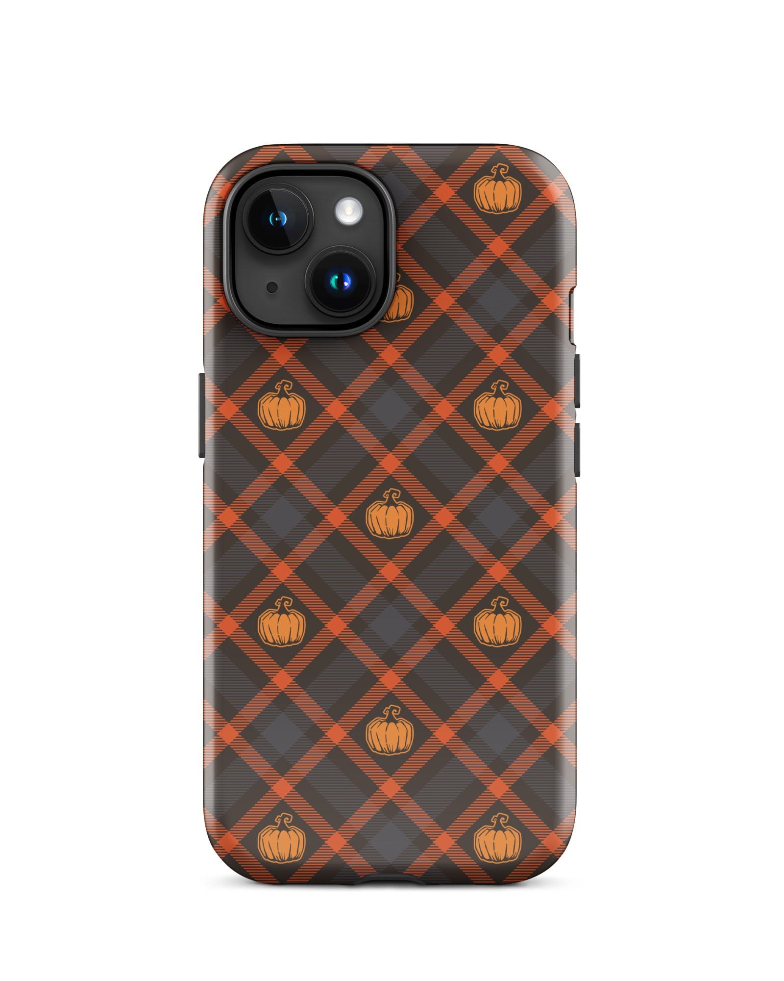 Pumpkin Plaid Cabin Case for iPhone®