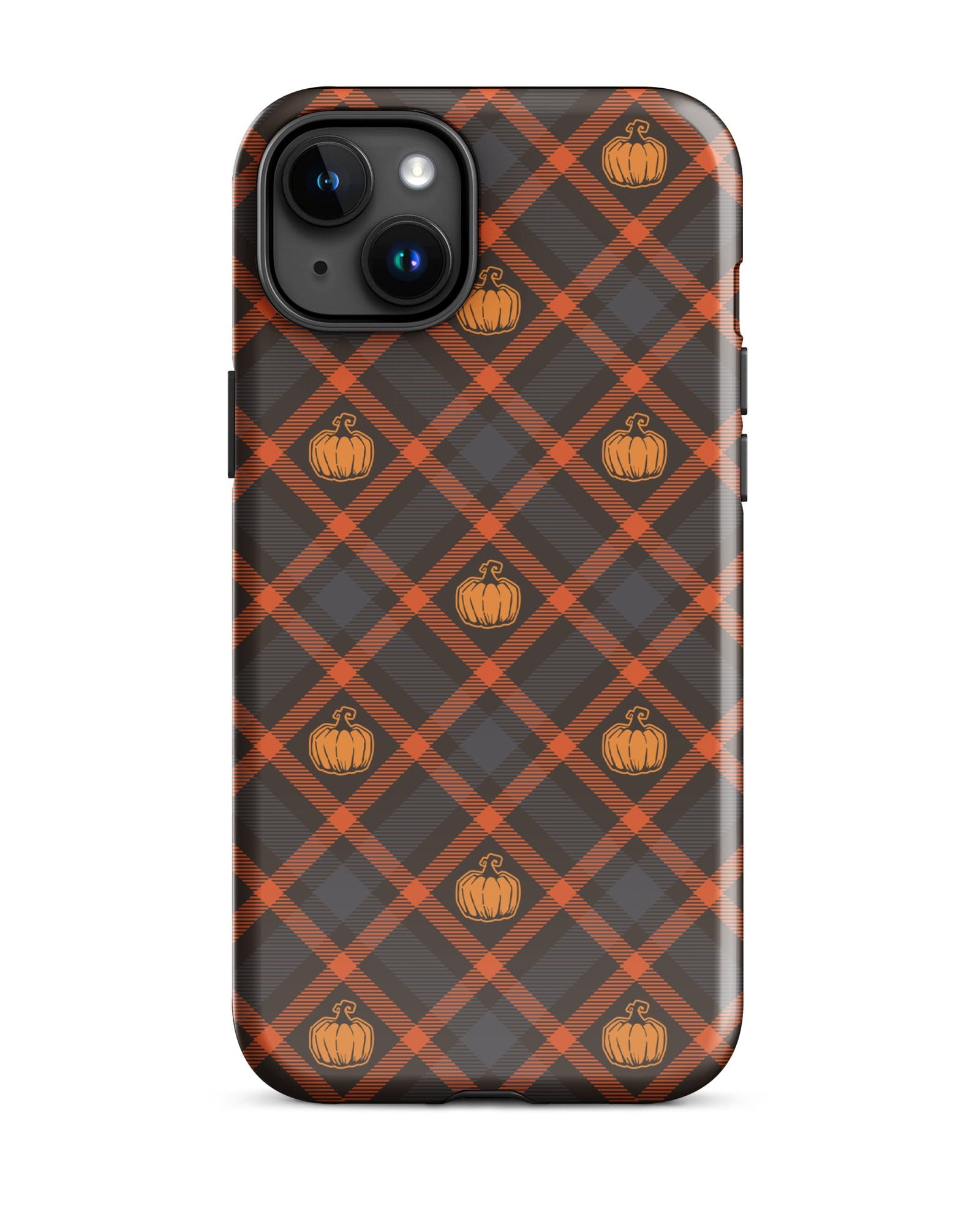 Pumpkin Plaid Cabin Case for iPhone®