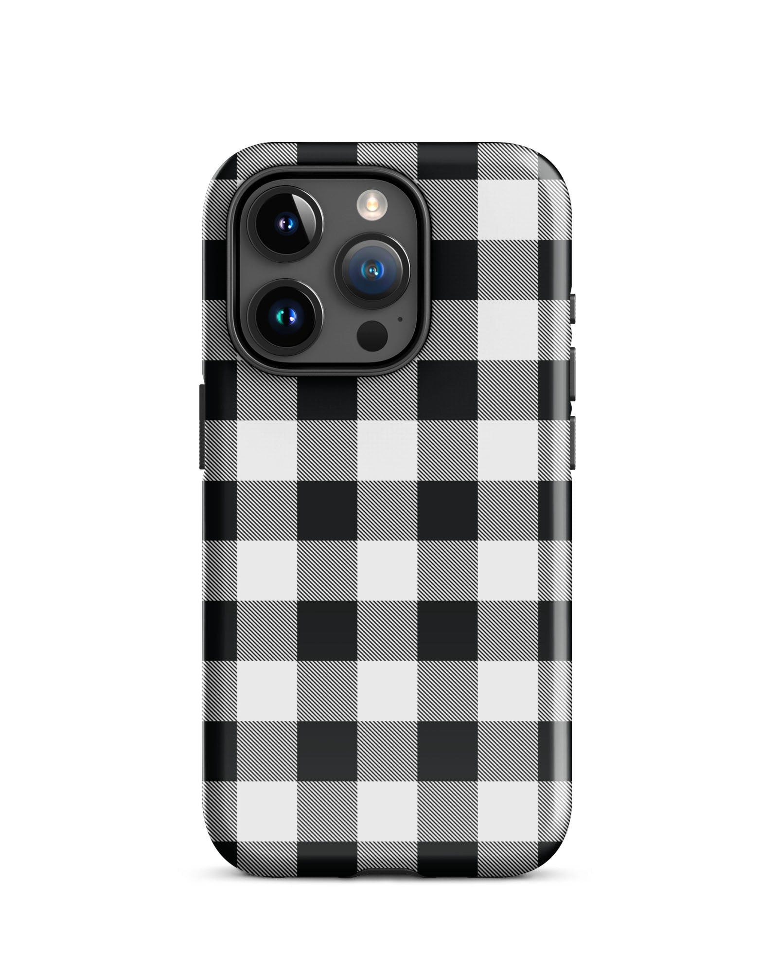 Black and White Buffalo Check Cabin Case for iPhone®