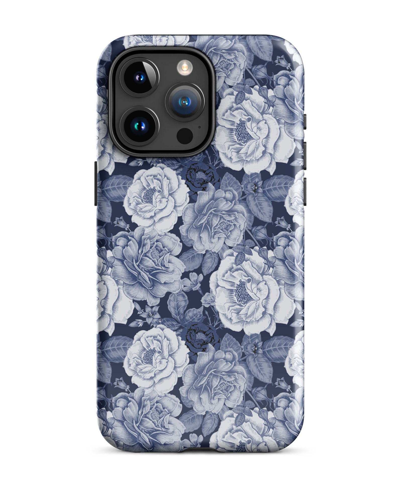 Denim Floral Cabin Case for iPhone®