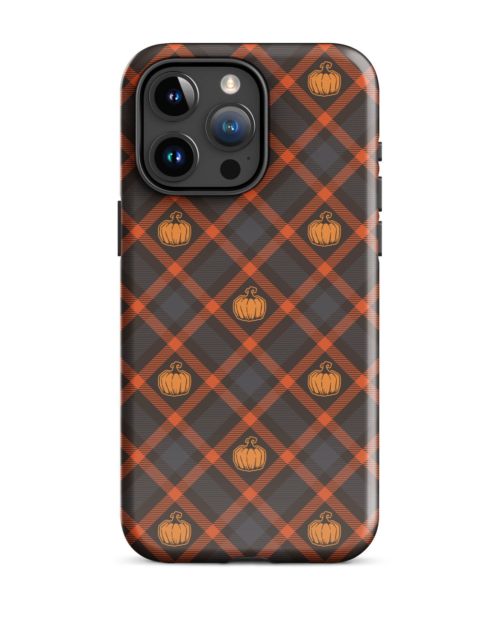 Pumpkin Plaid Cabin Case for iPhone®