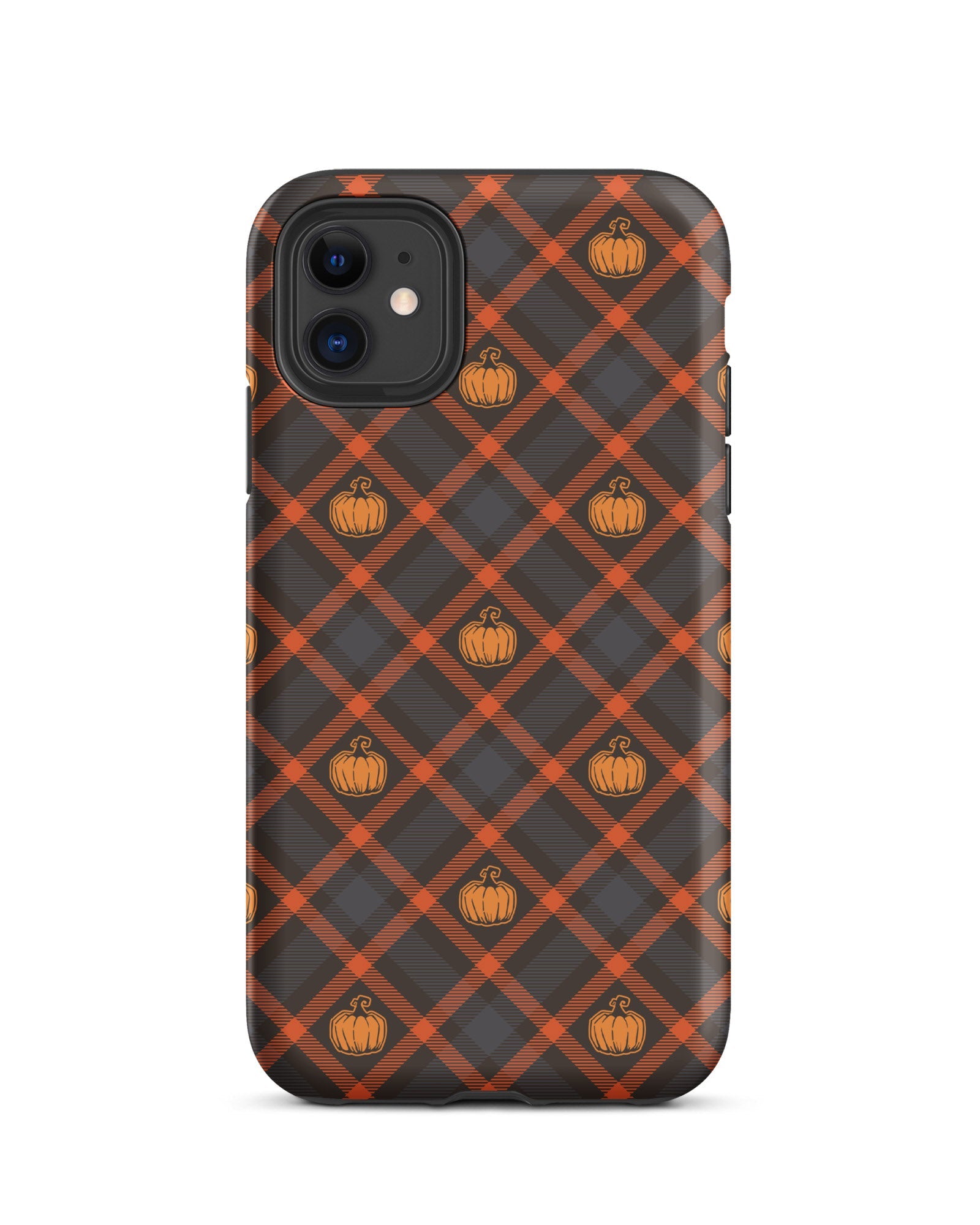 Pumpkin Plaid Cabin Case for iPhone®