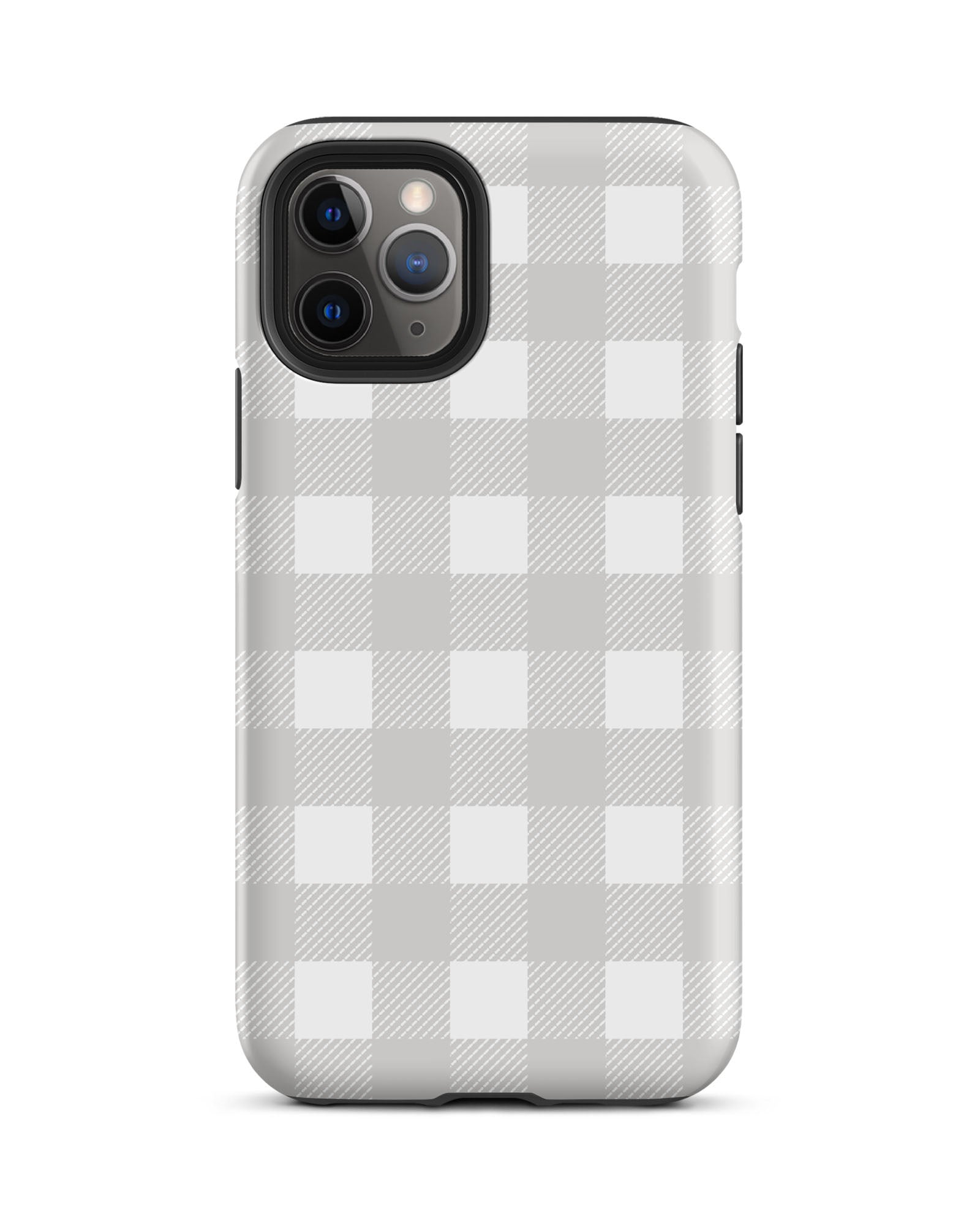 Smoky Gray Check Cabin Case for iPhone®