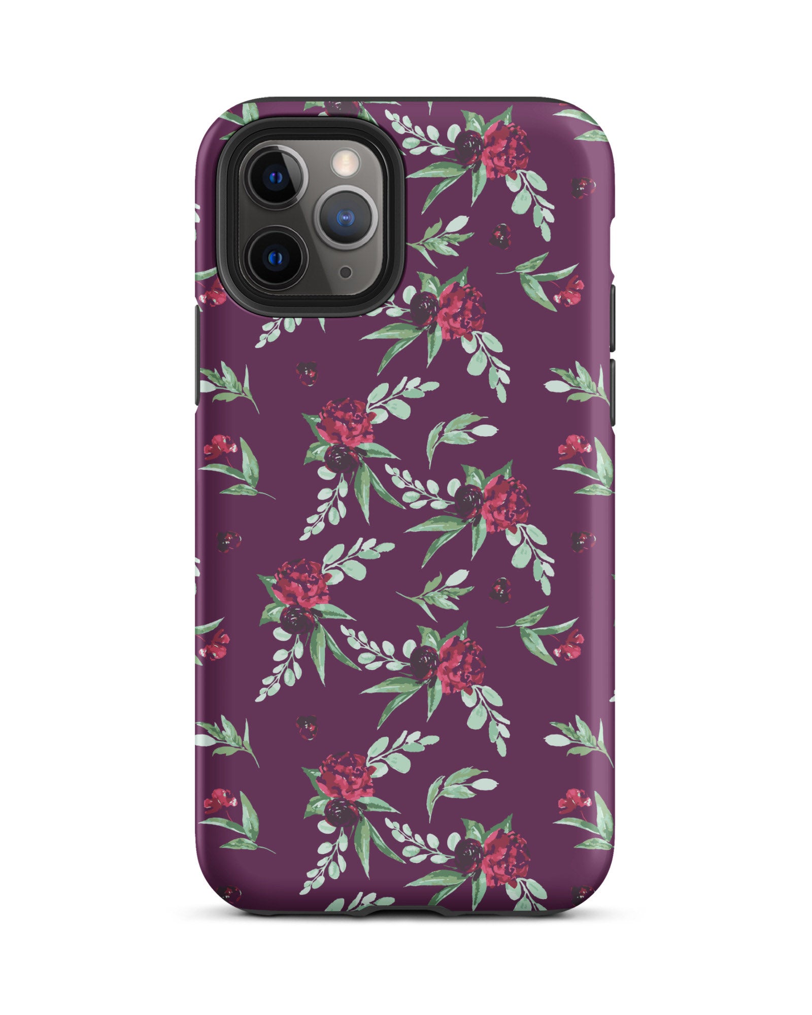 Cranberry Floral Cabin Case for iPhone®