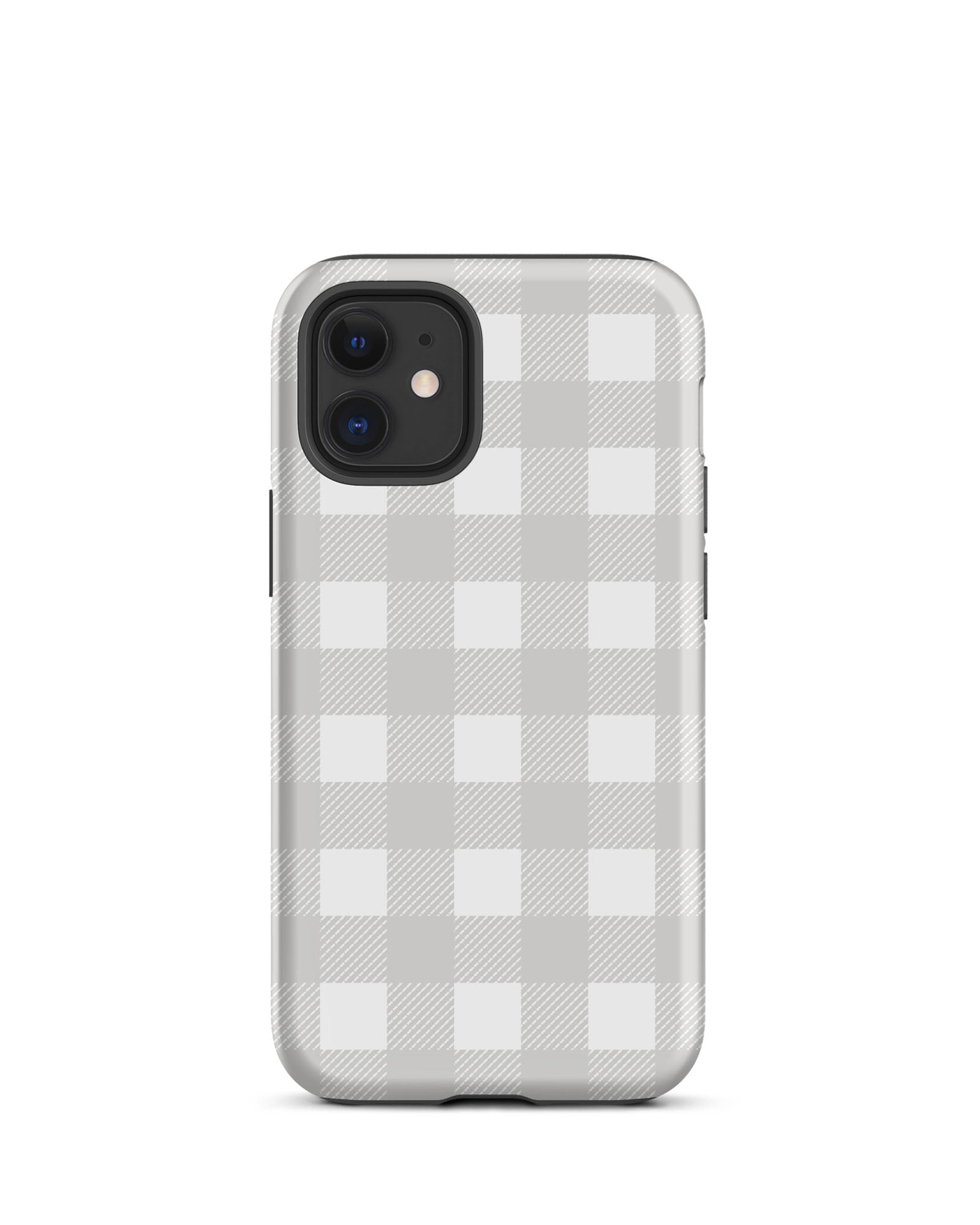 Smoky Gray Check Cabin Case for iPhone®