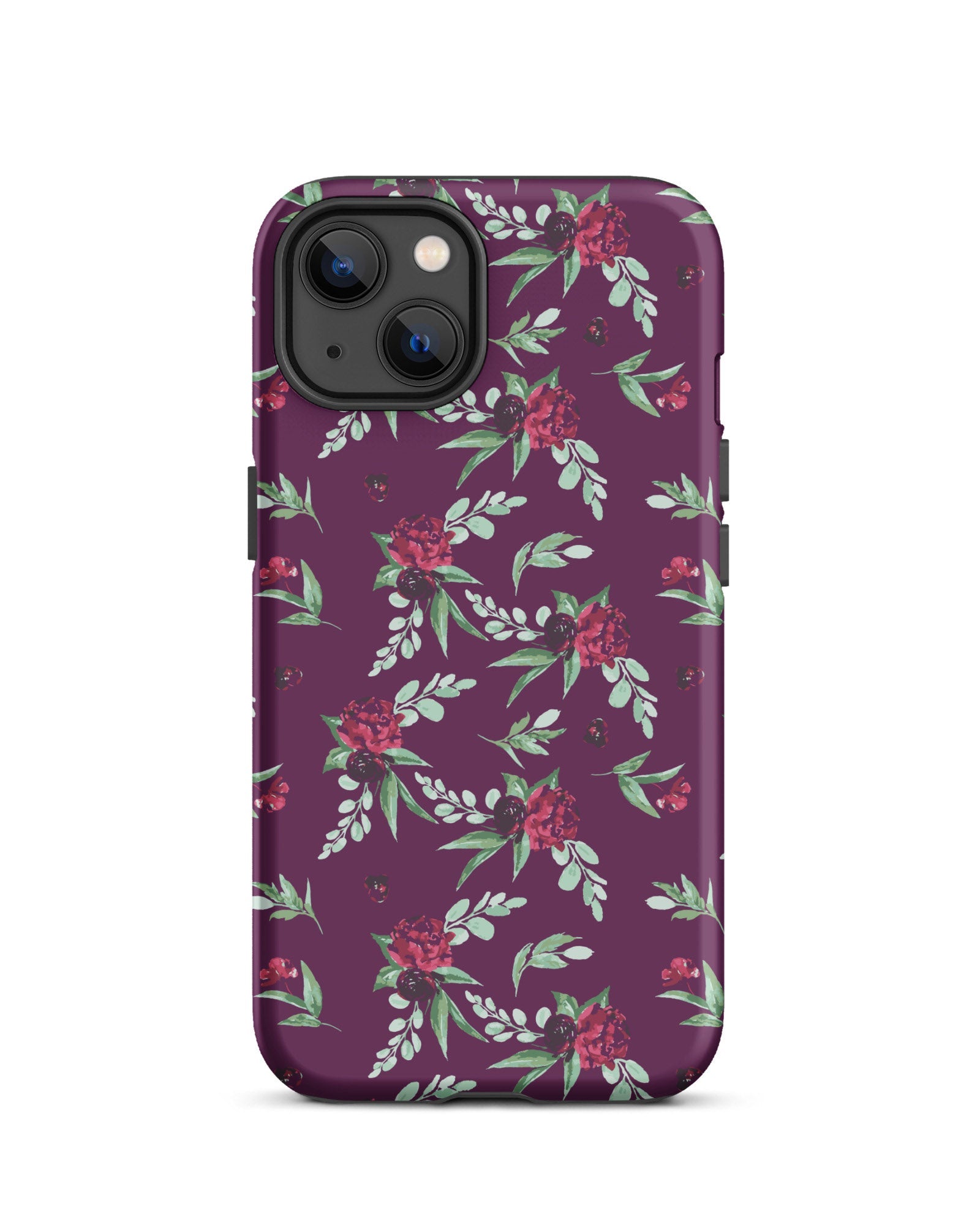 Cranberry Floral Cabin Case for iPhone®