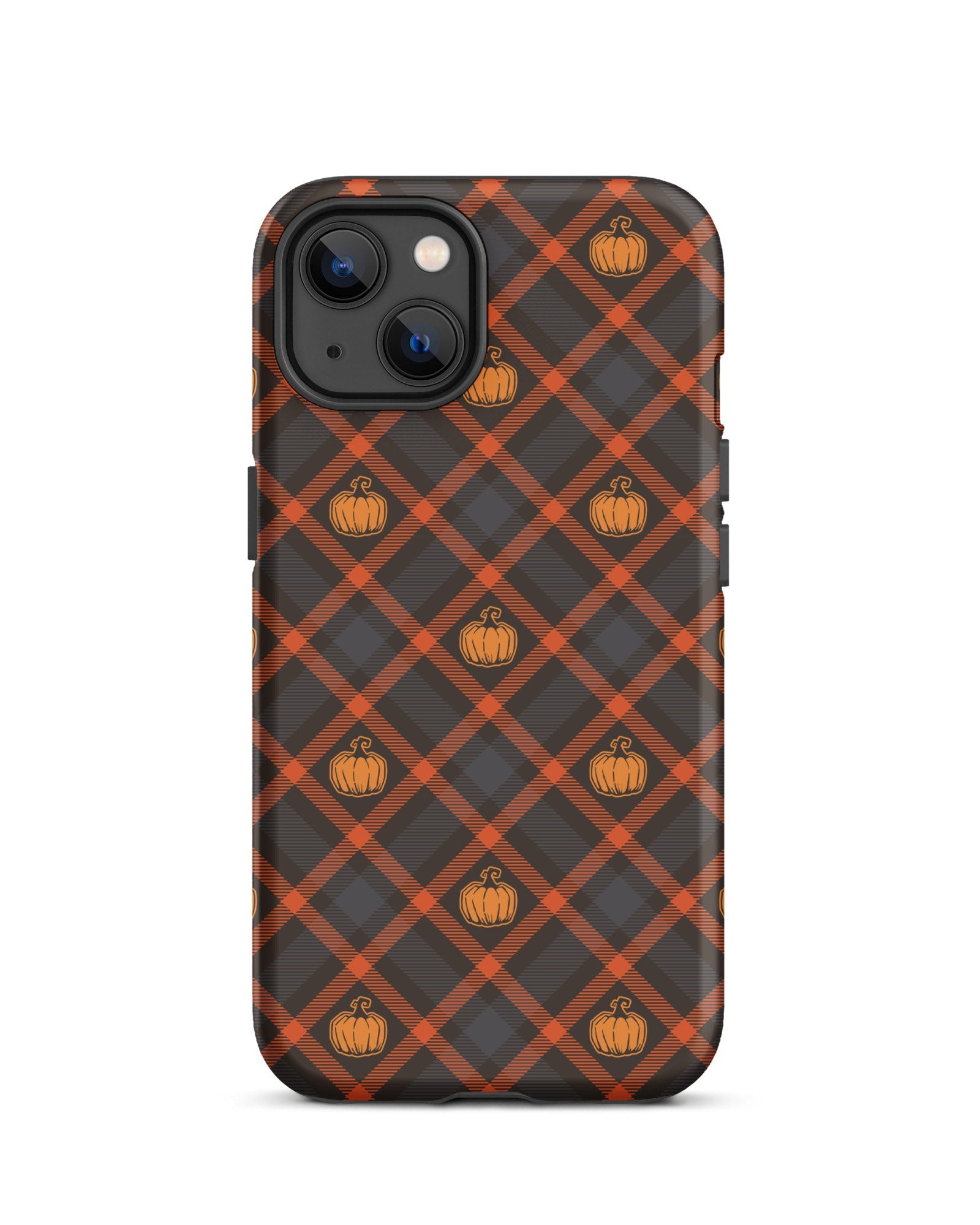 Pumpkin Plaid Cabin Case for iPhone®