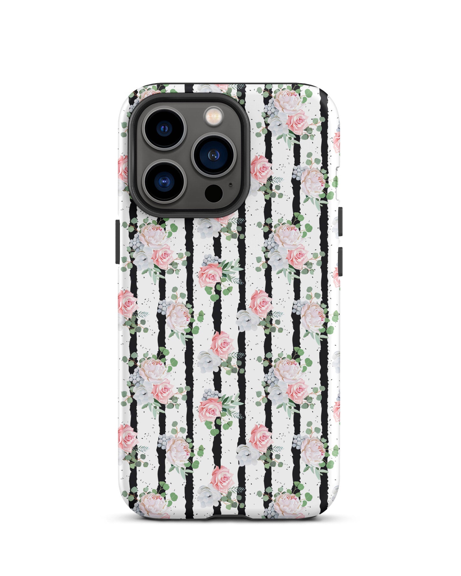 Black White and Blooms Cabin Case for iPhone®