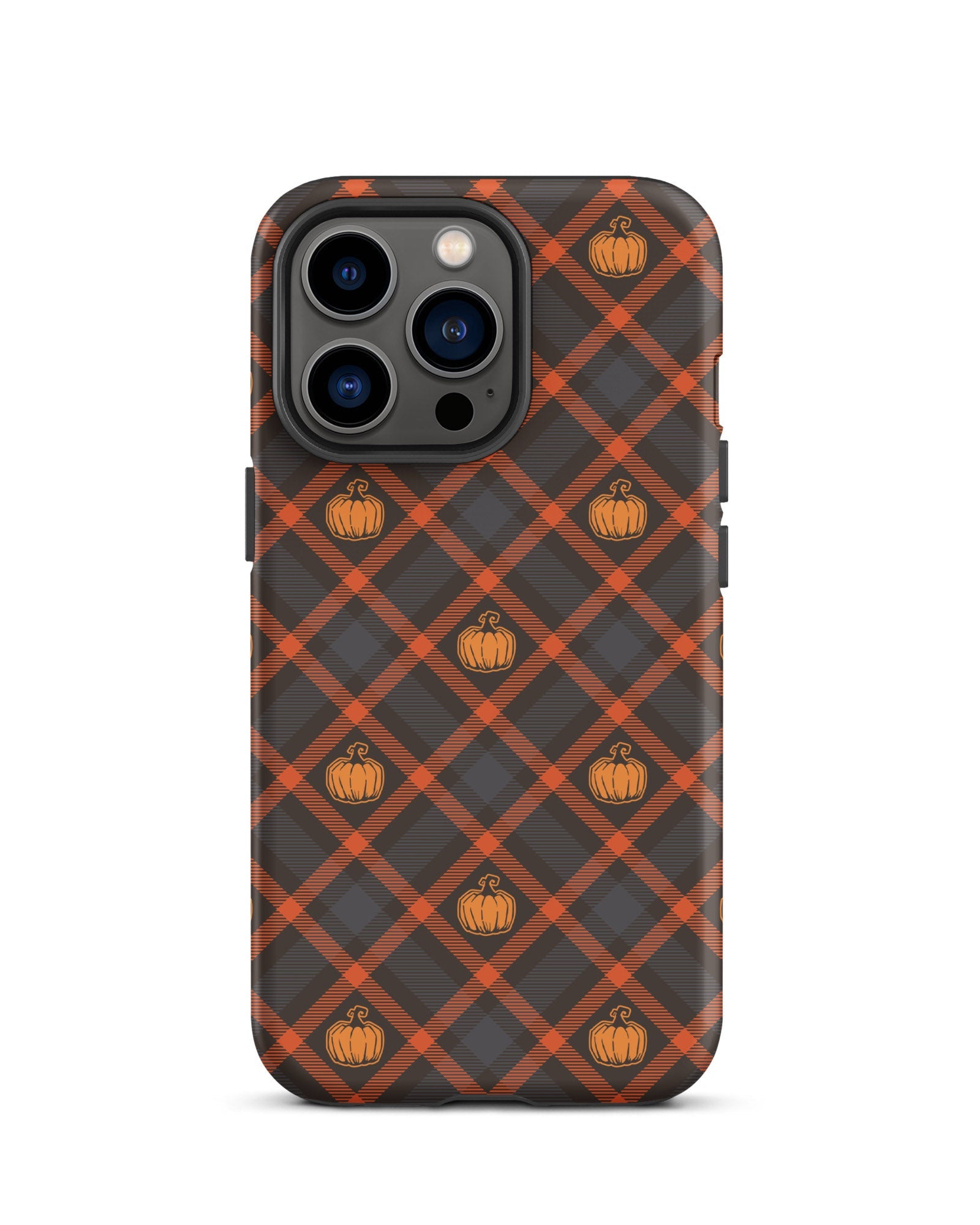 Pumpkin Plaid Cabin Case for iPhone®