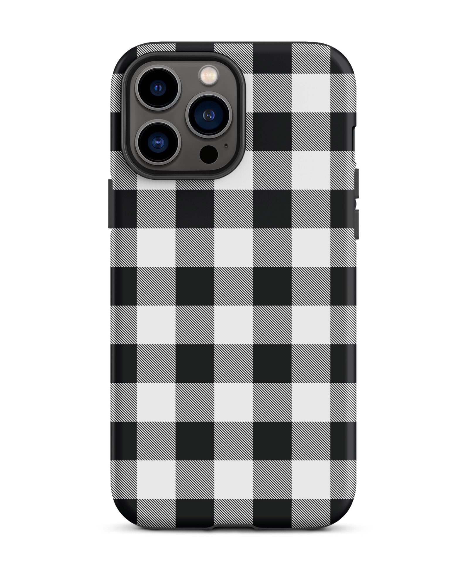 Black and White Buffalo Check Cabin Case for iPhone®