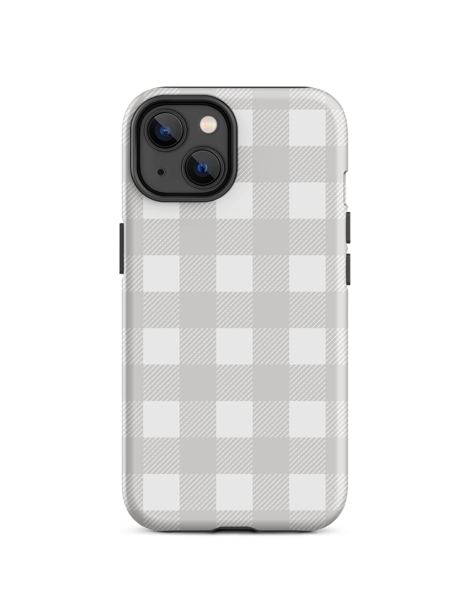 Smoky Gray Check Cabin Case for iPhone®