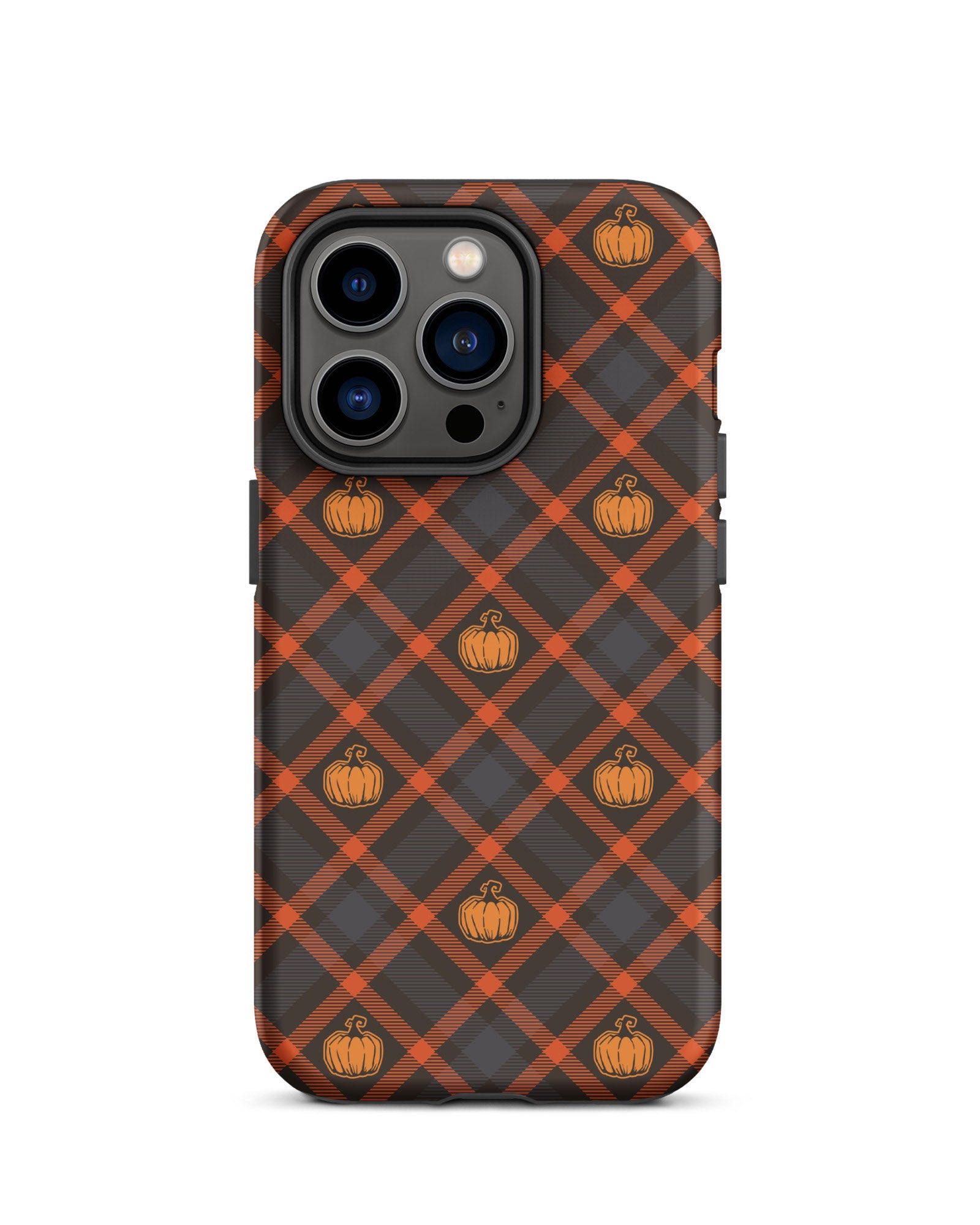 Pumpkin Plaid Cabin Case for iPhone®