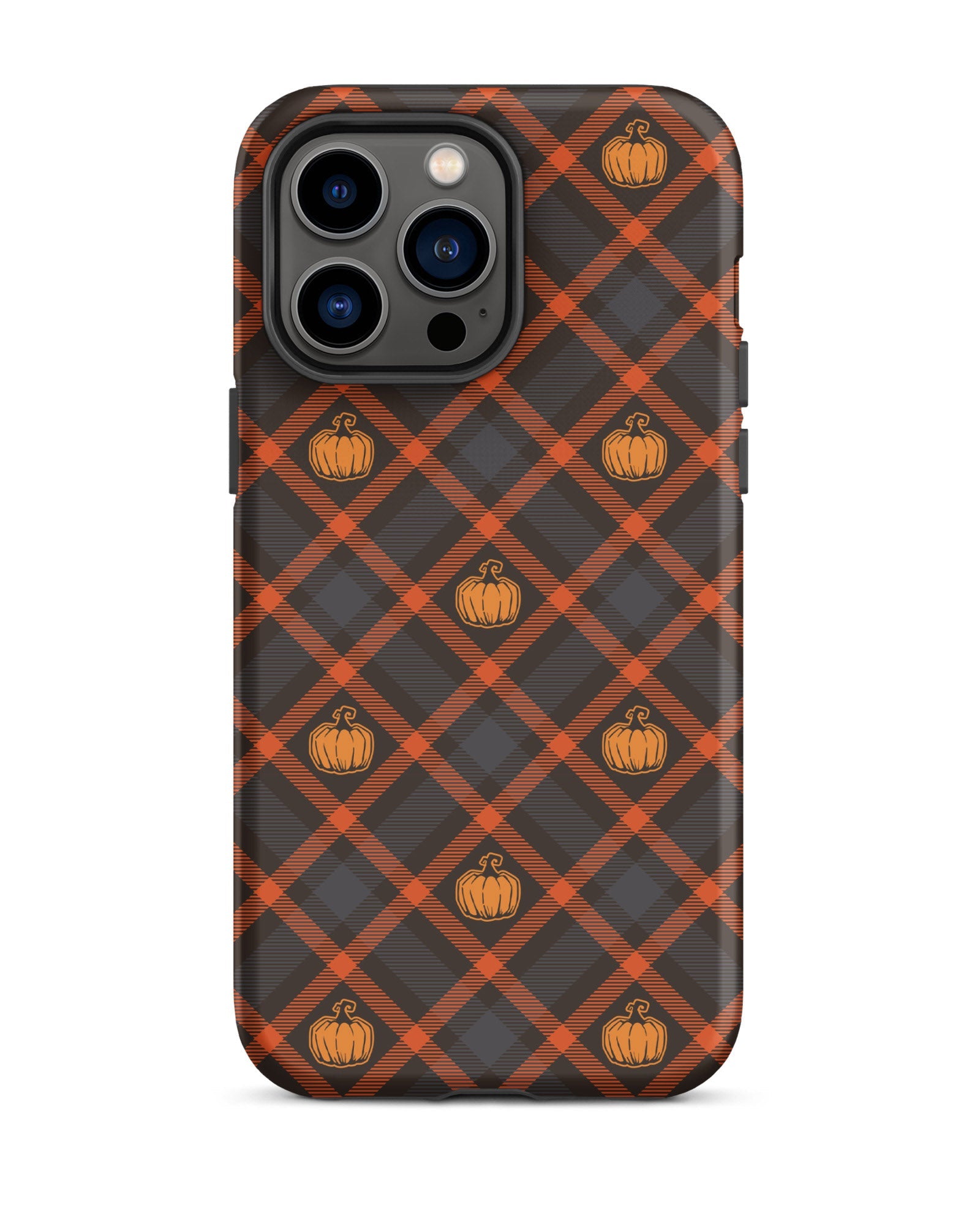 Pumpkin Plaid Cabin Case for iPhone®