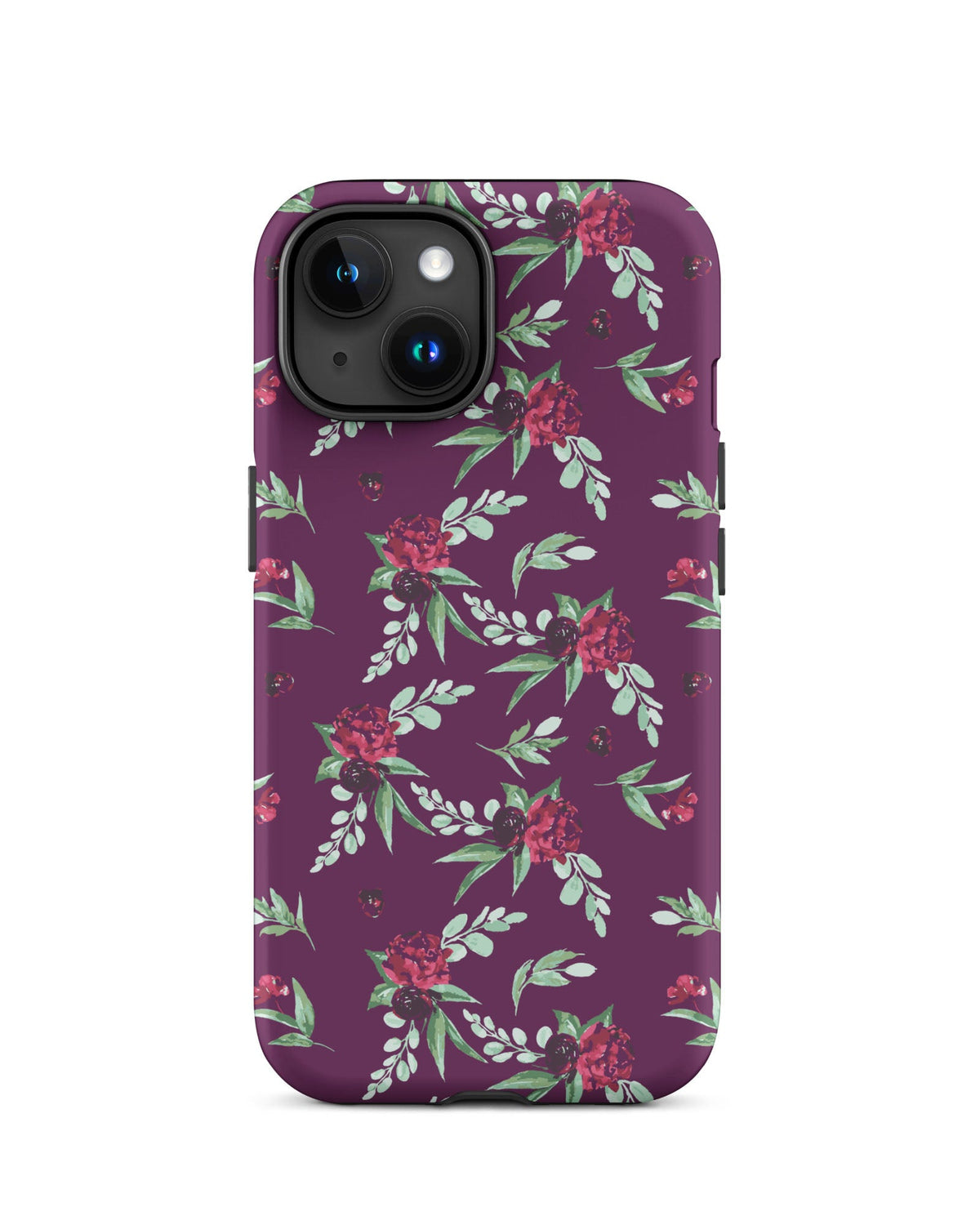 Cranberry Floral Cabin Case for iPhone®