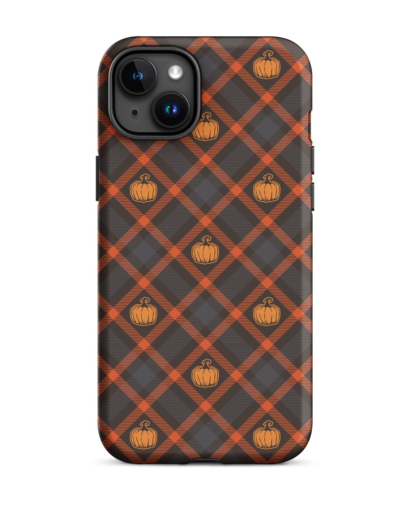 Pumpkin Plaid Cabin Case for iPhone®