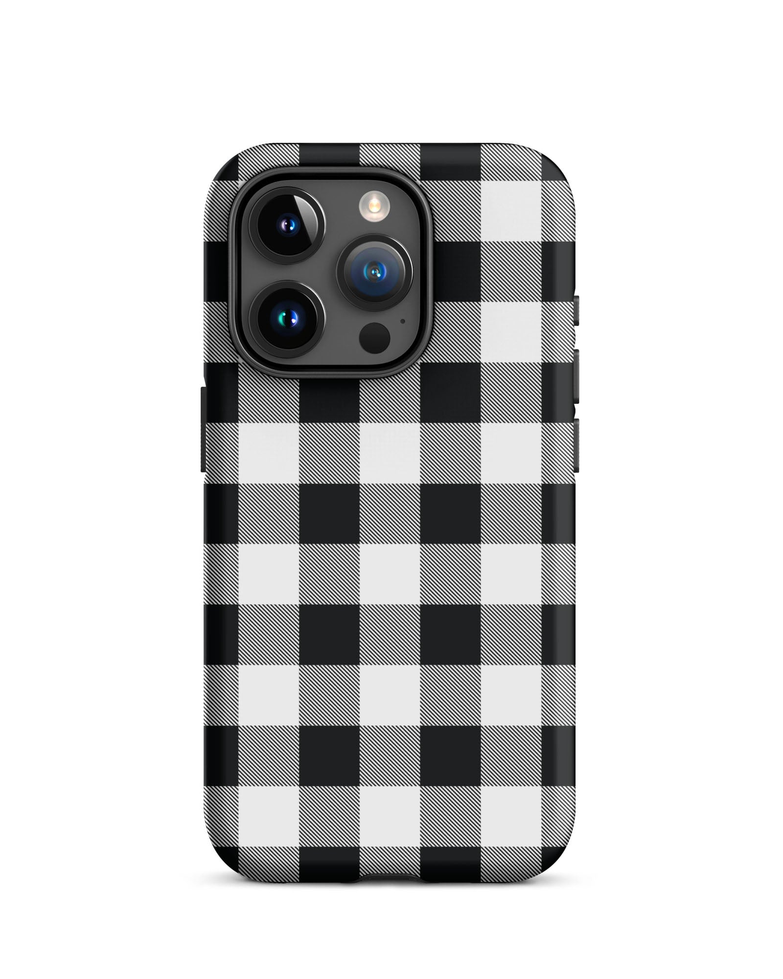 Black and White Buffalo Check Cabin Case for iPhone®