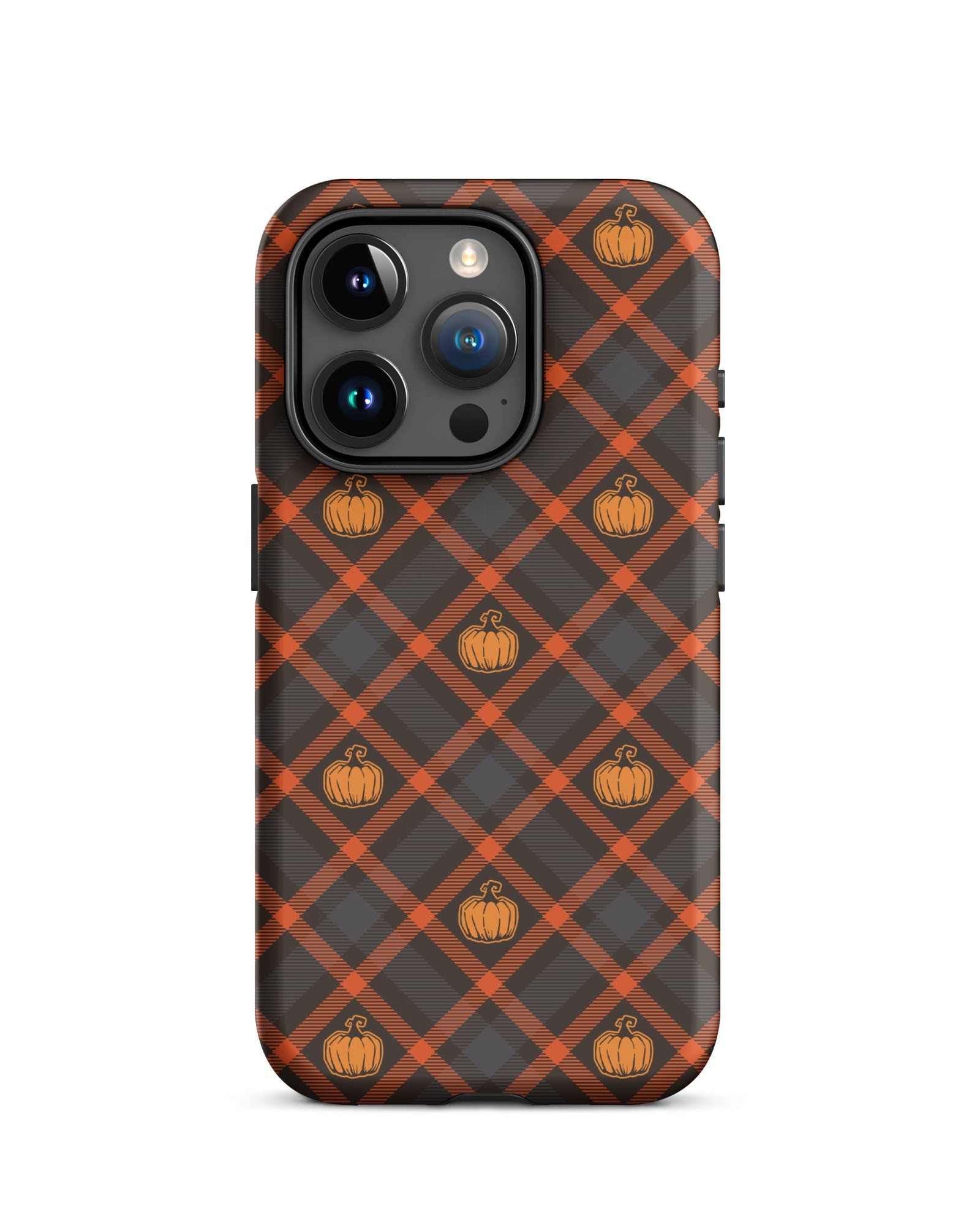 Pumpkin Plaid Cabin Case for iPhone®