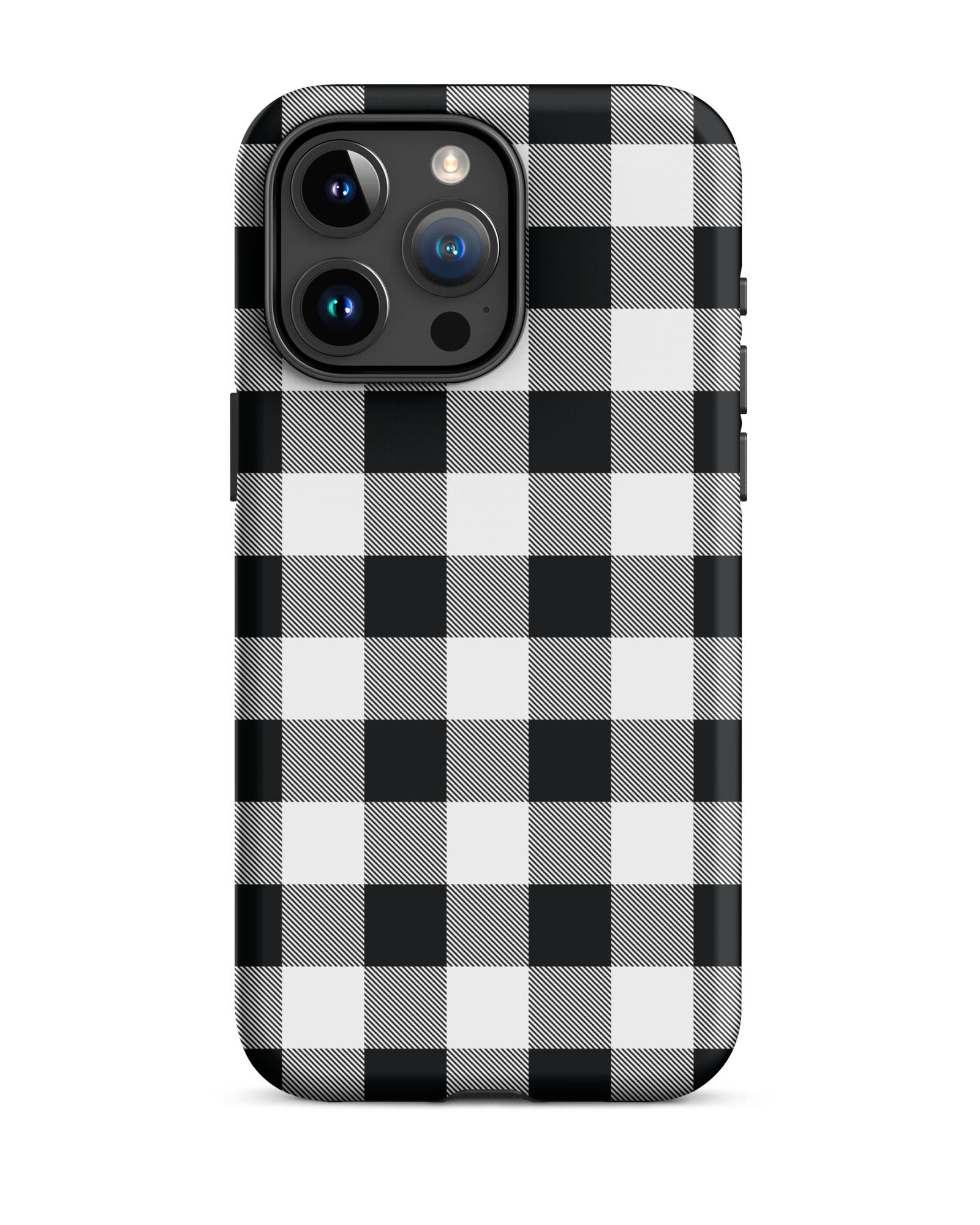 Black and White Buffalo Check Cabin Case for iPhone®