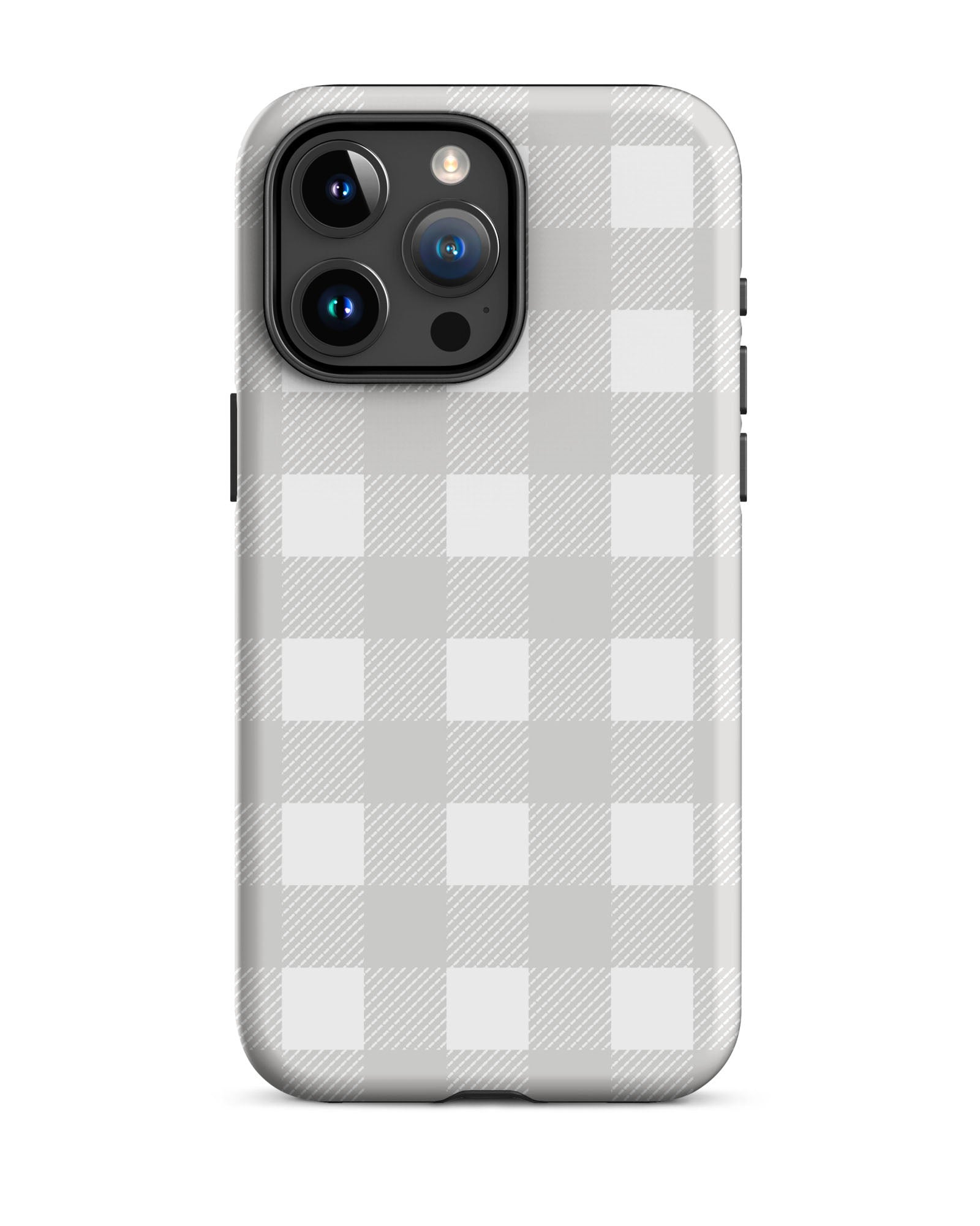 Smoky Gray Check Cabin Case for iPhone®