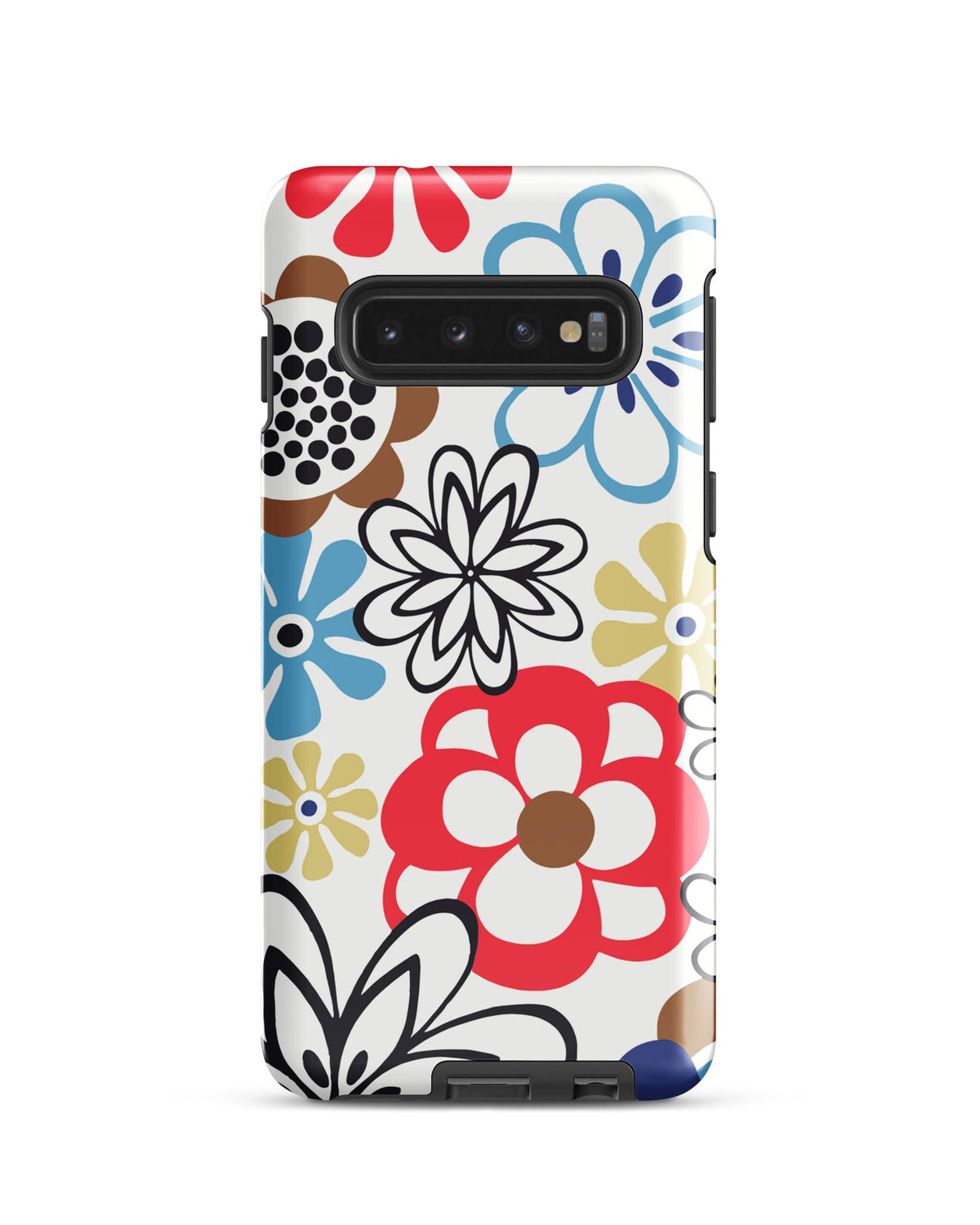 Abstract Floral Cabin Case for Samsung®