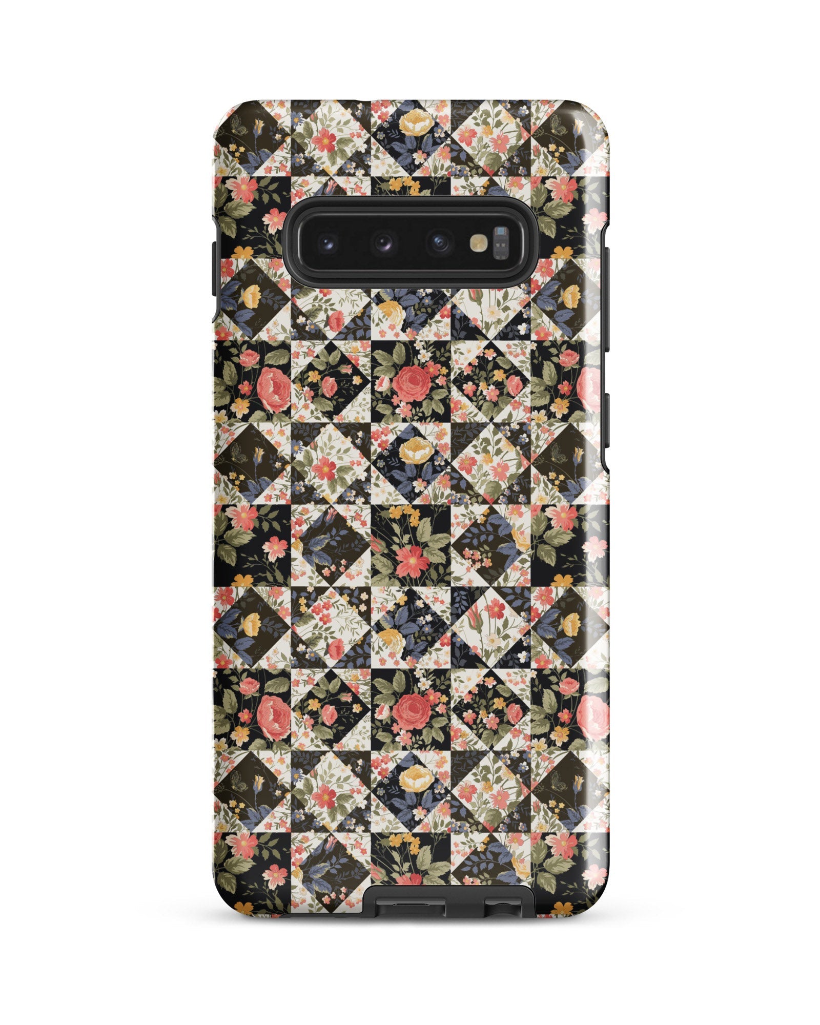 Patchwork Quilt Cabin Case for Samsung Matte / Samsung Galaxy S24 Patchwork Quilt Cabin Case for Samsung Matte / Samsung Galaxy S24