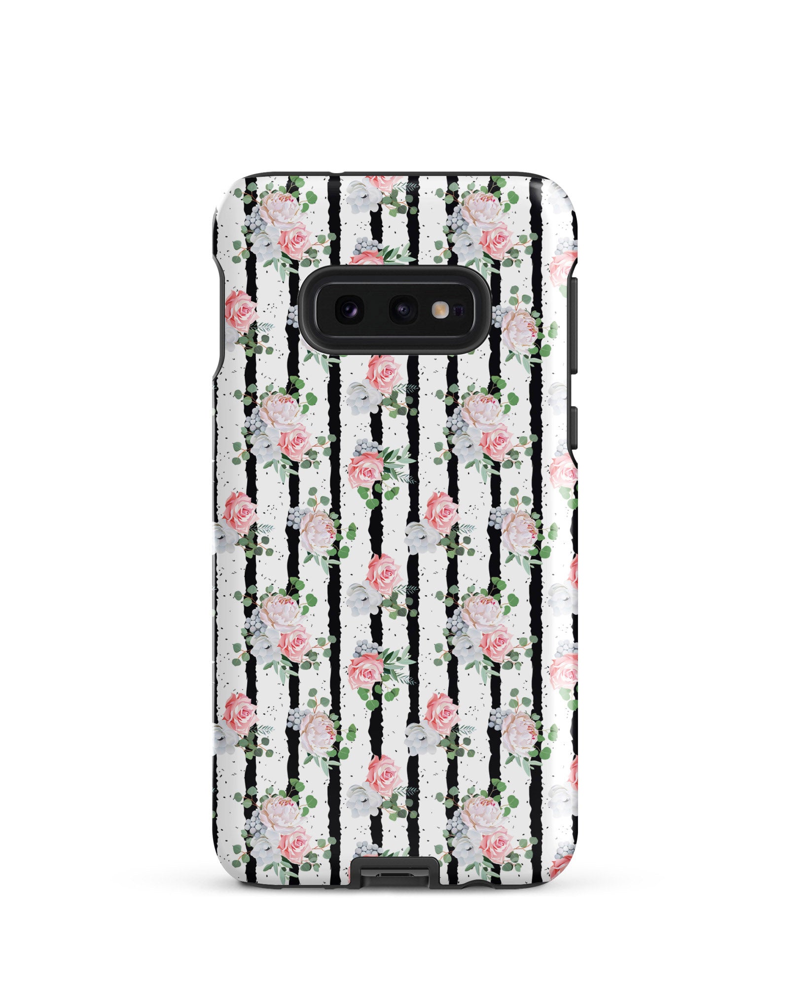 Black White and Blooms Cabin Case for Samsung®