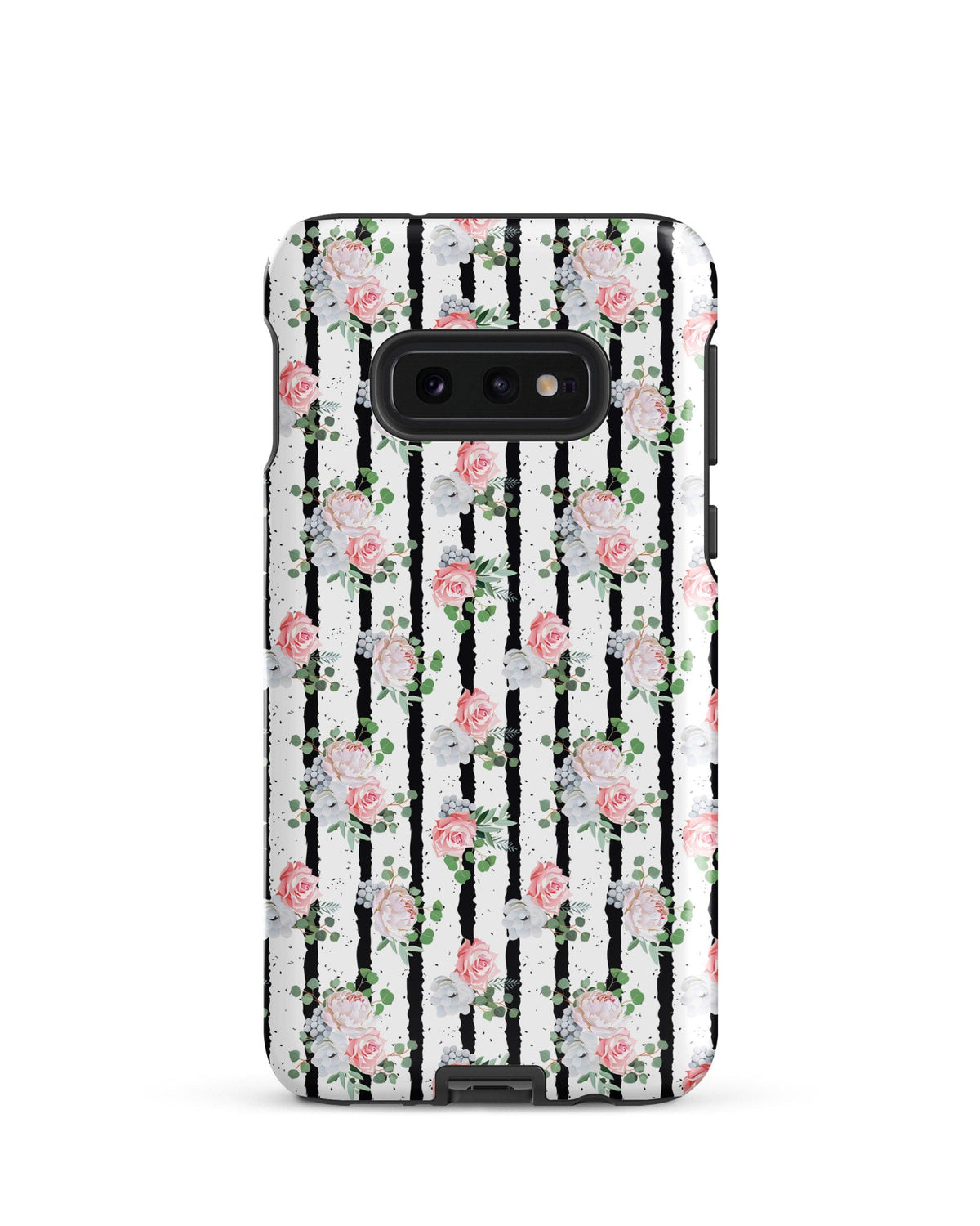 Black White and Blooms Cabin Case for Samsung®